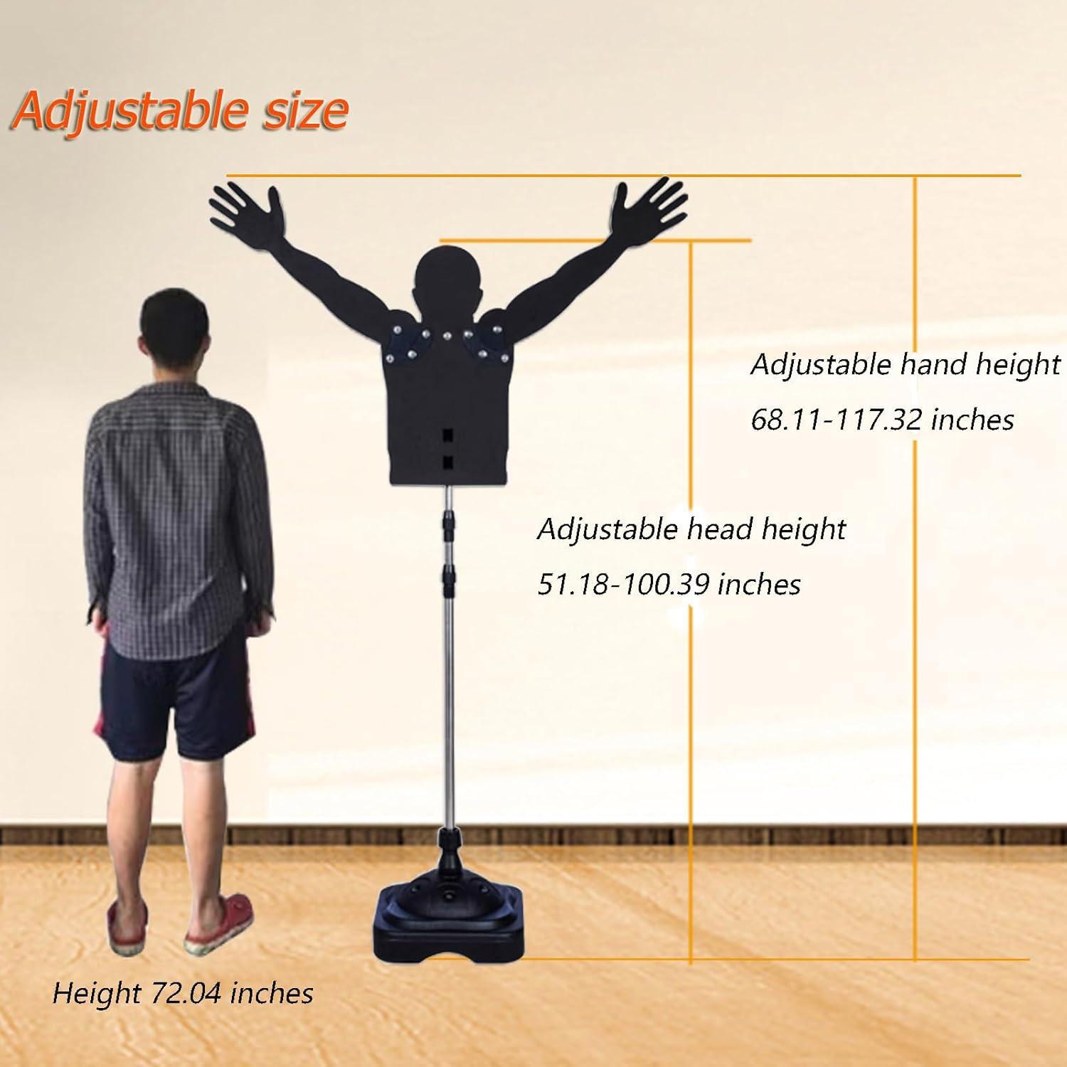 Defensor Dummy de Baloncesto Lvrunben Ajustable 1.65-2.4m