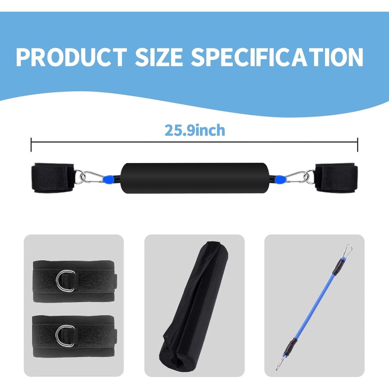 Kit de Entrenamiento de Baloncesto Genérico 3 Bandas Resistencia