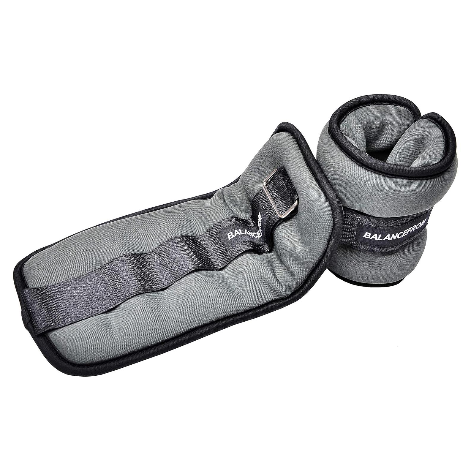 Pesas de Tobillo y Muñeca Fitvids 2-6 kg Ajustables