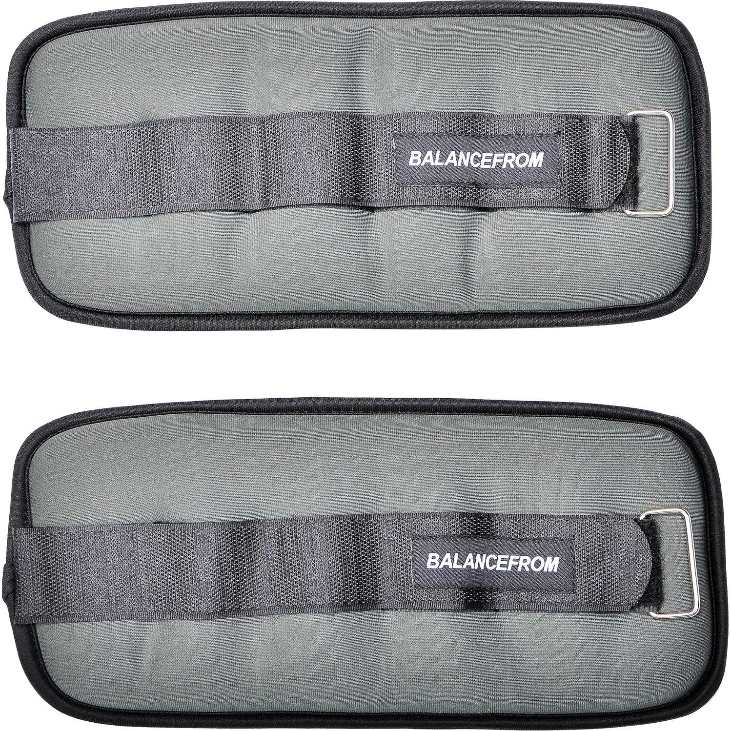 Pesas de Tobillo y Muñeca Fitvids 2-6 kg Ajustables