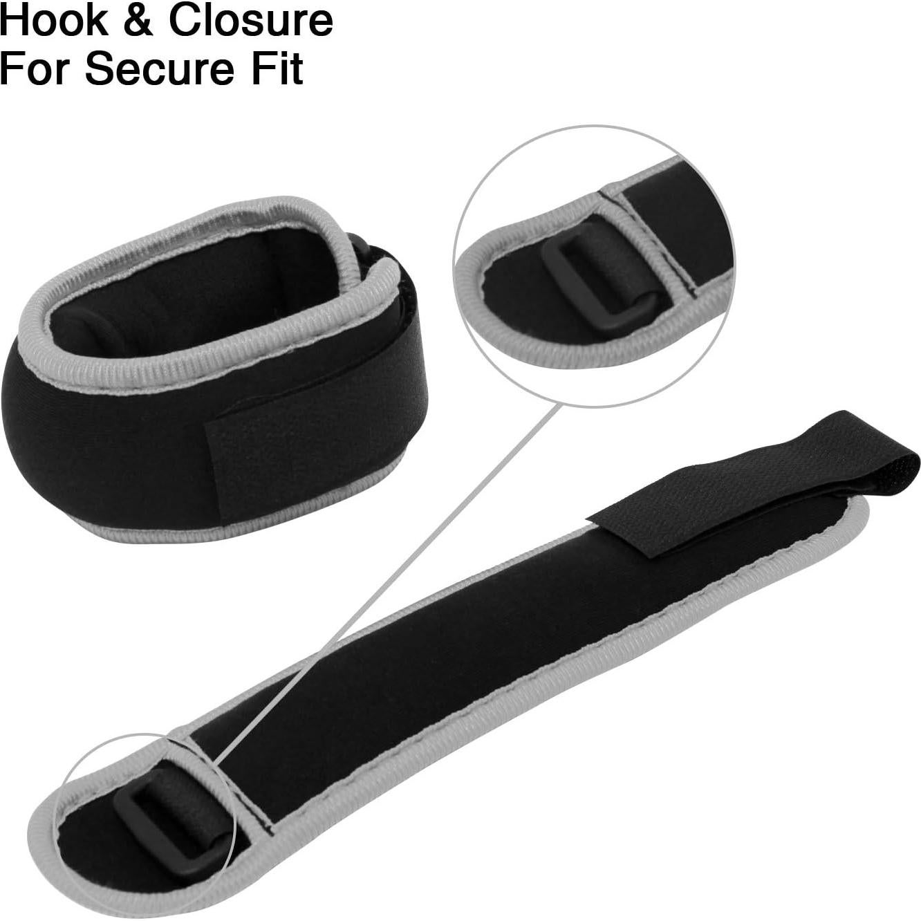 Pesas de Tobillo y Muñeca Vaupan 0.5 kg Ajustables