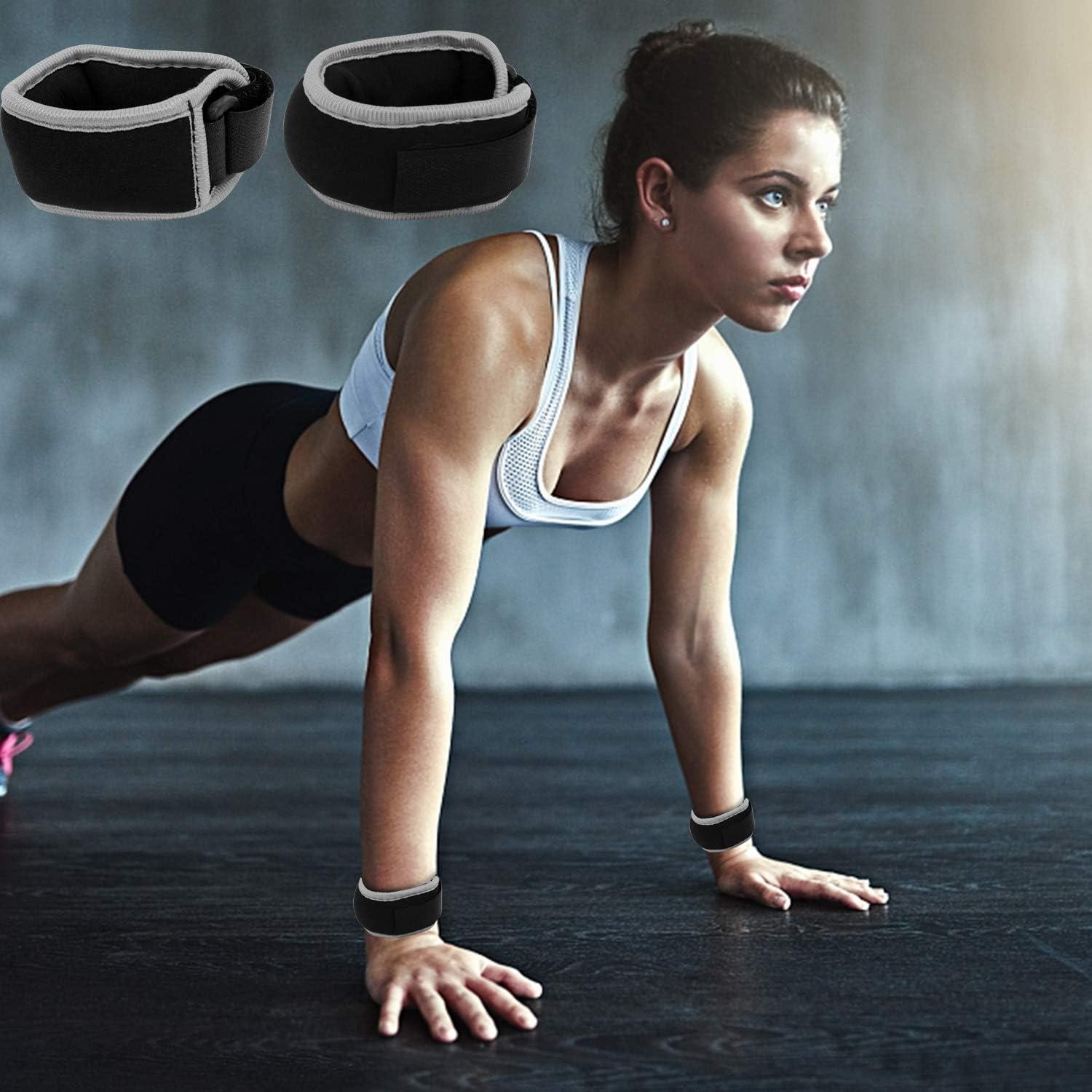 Pesas de Tobillo y Muñeca Vaupan 0.5 kg Ajustables