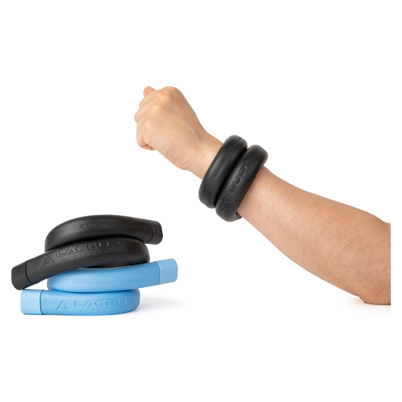 Pesas de Muñeca LaceUp 0.45 kg - 2 Piezas Ajustables para Yoga