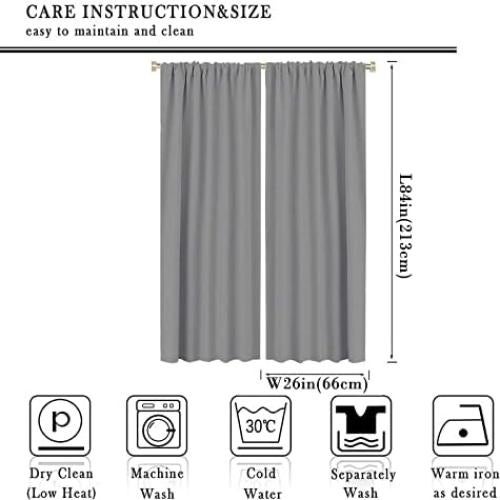 Cortinas Blackout Llylumty 66x213cm Caricatura Espacial