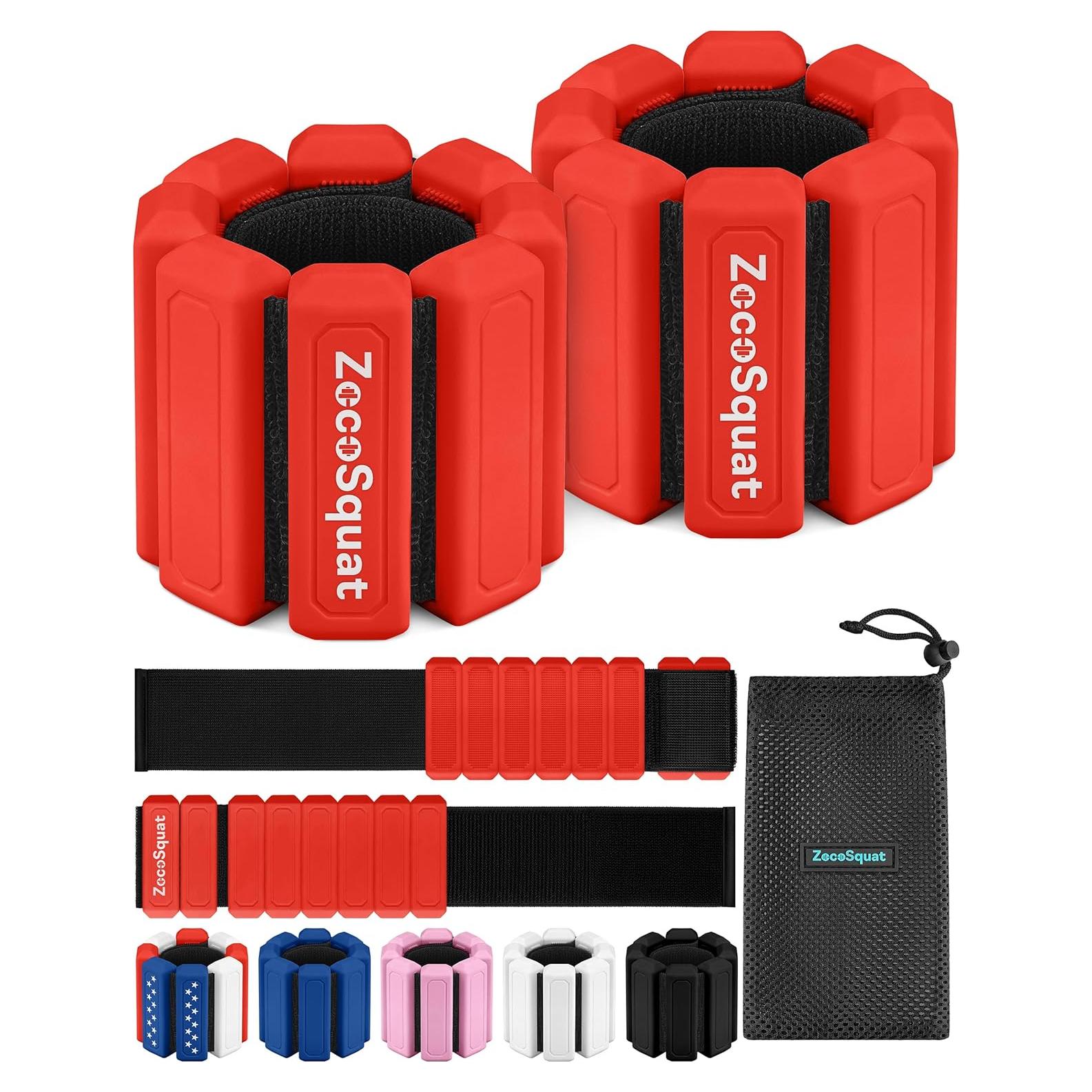 Pesas de Tobillo y Muñeca ZocoSquat 0.9 kg Ajustables