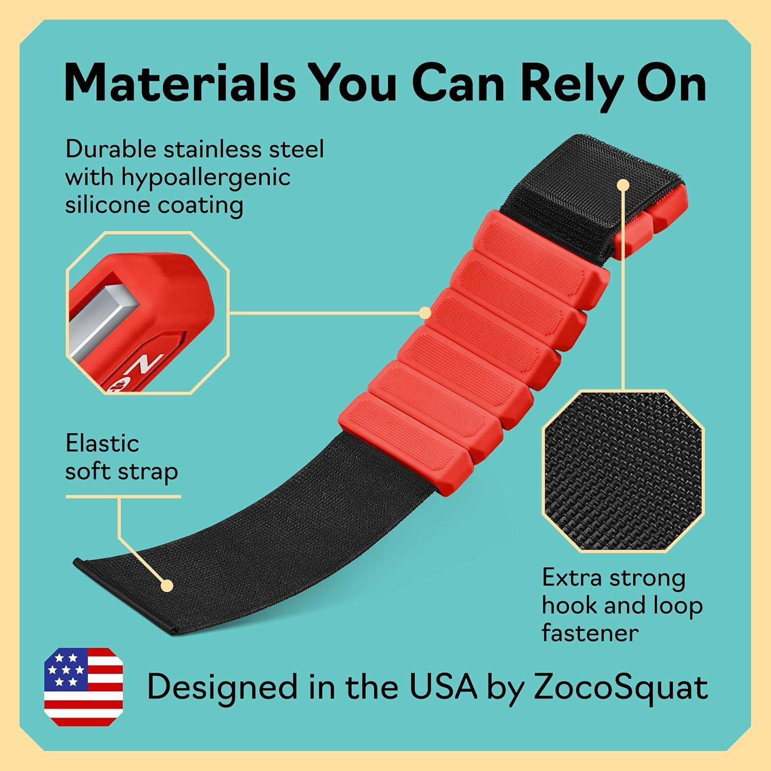 Pesas de Tobillo y Muñeca ZocoSquat 0.9 kg Ajustables