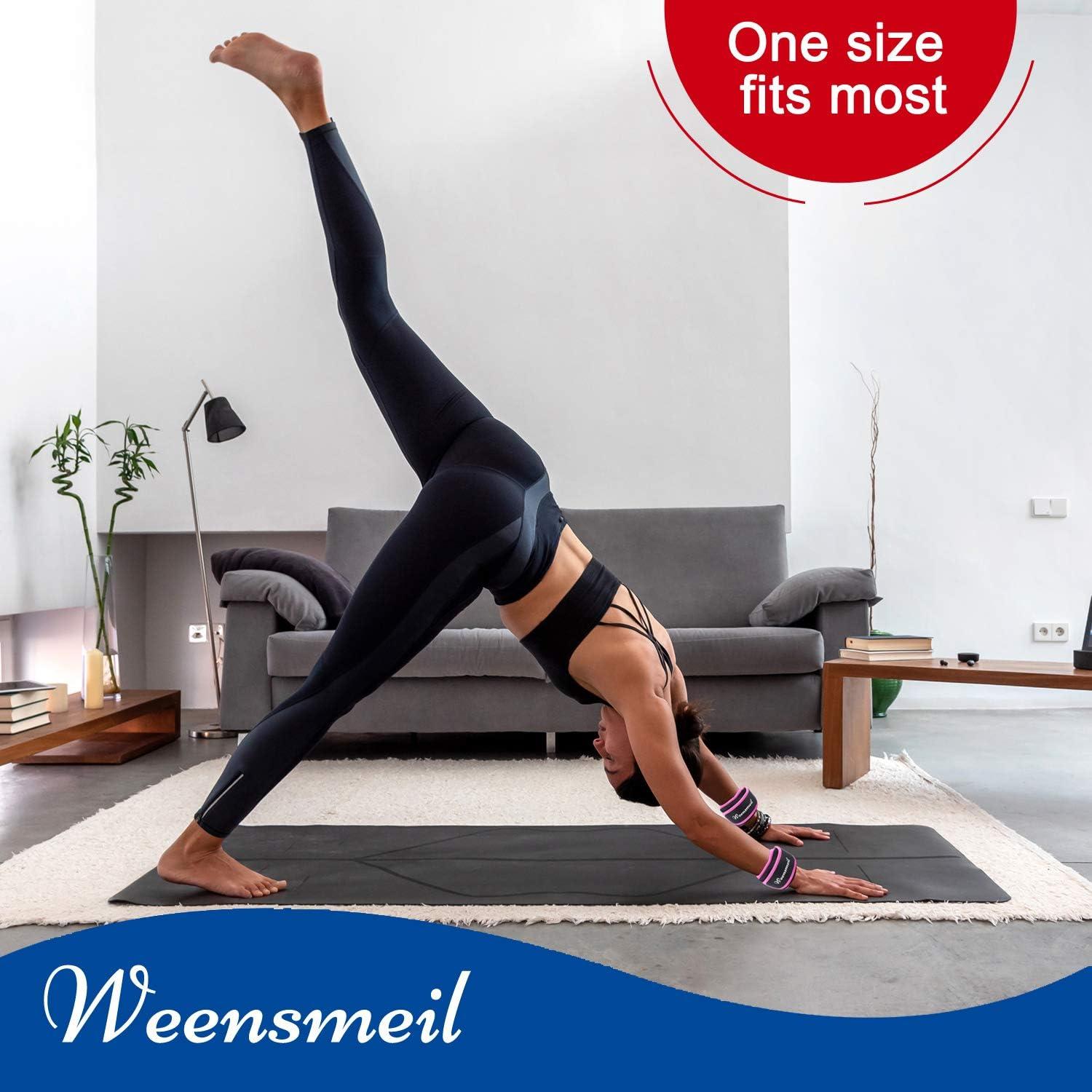 Pesas de Tobillo Weensmeil 2.5 kg Ajustables para Entrenamiento