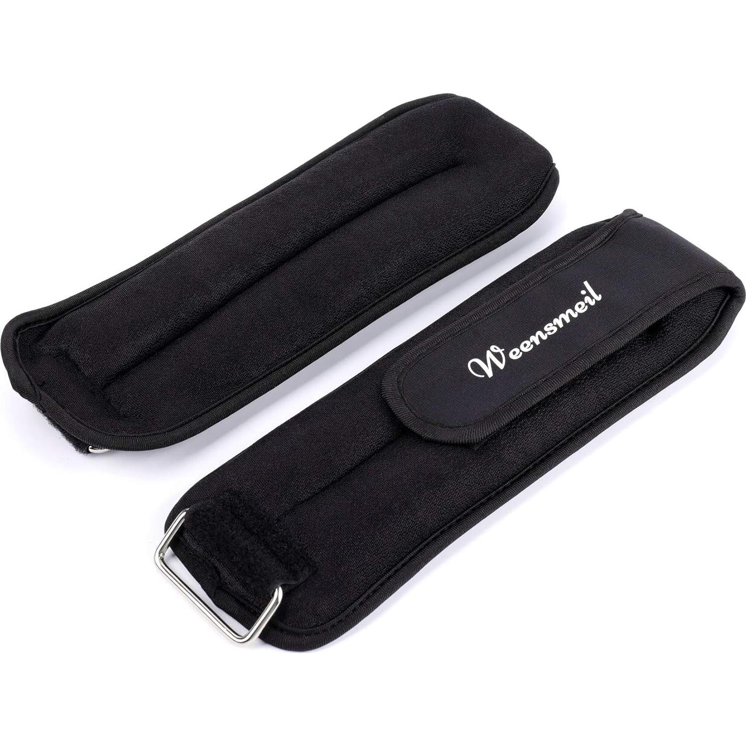 Pesas de Tobillo Weensmeil 2.5 kg Ajustables para Entrenamiento