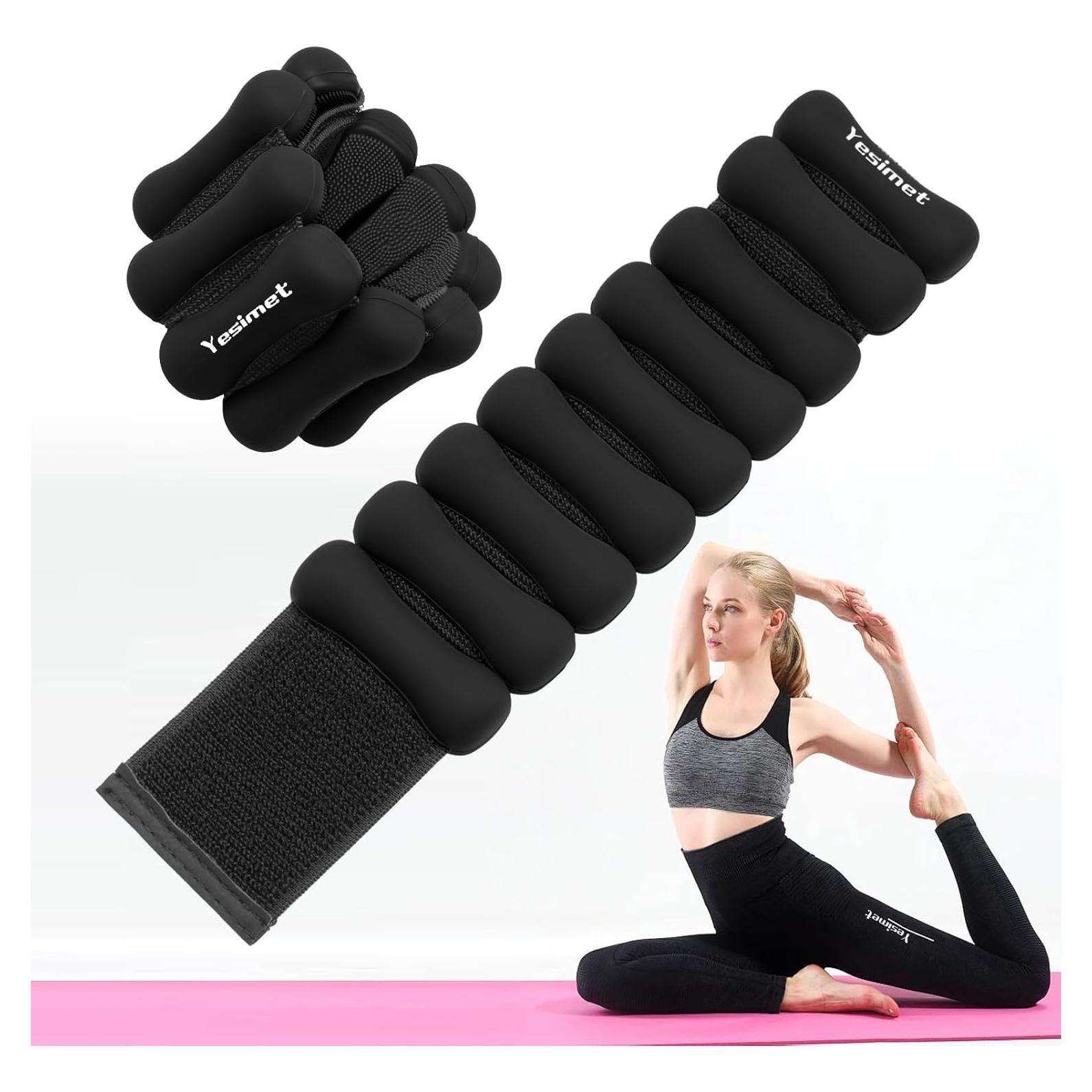 Pesas ajustables para tobillo y muñeca YESIMET 0.9 kg