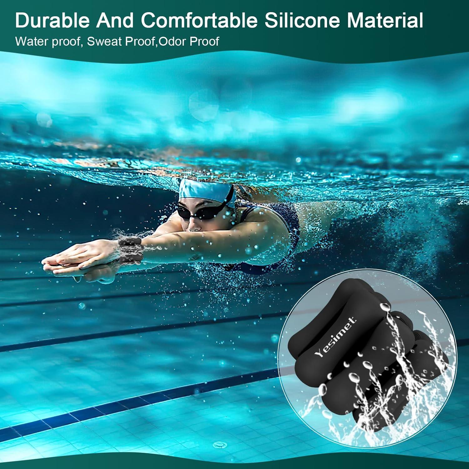 Pesas ajustables para tobillo y muñeca YESIMET 0.9 kg