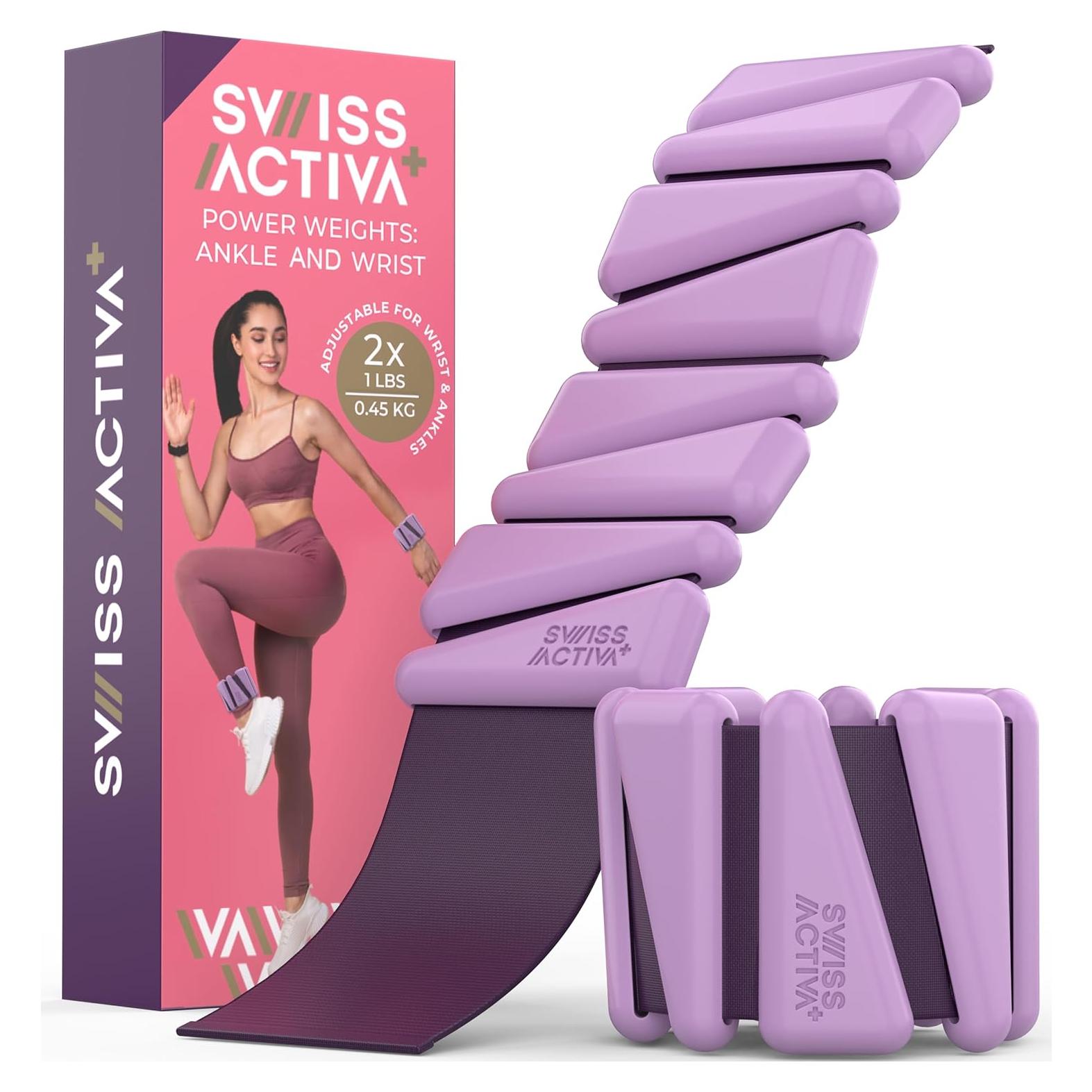 Pesas para Muñecas y Tobillos Swiss Activa+ 0.45kg Set de 2