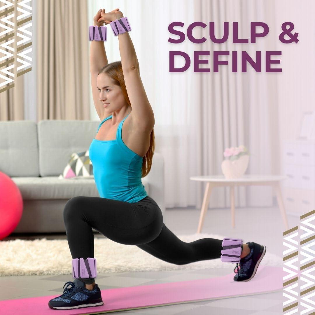 Pesas para Muñecas y Tobillos Swiss Activa+ 0.45kg Set de 2