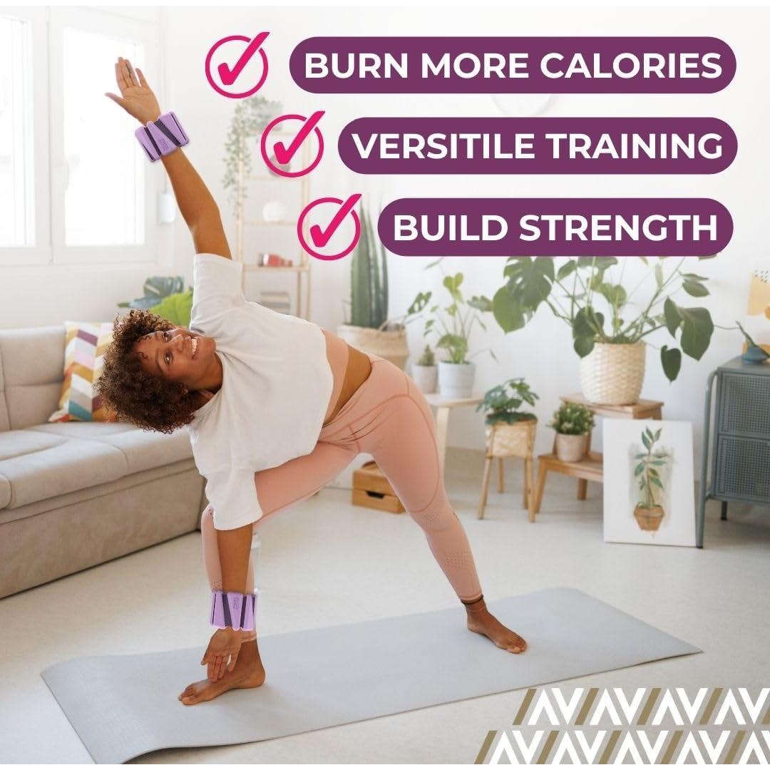 Pesas para Muñecas y Tobillos Swiss Activa+ 0.45kg Set de 2