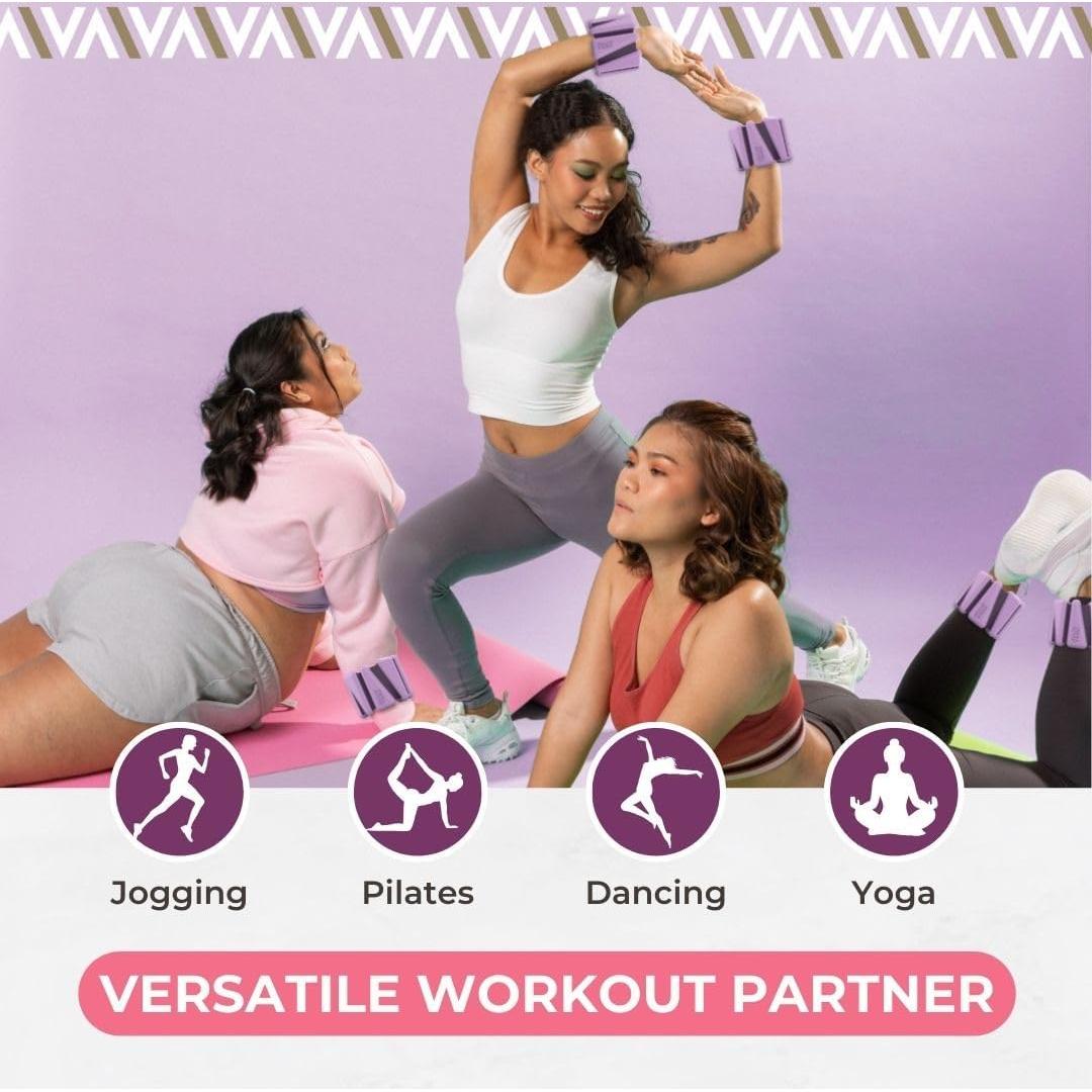 Pesas para Muñecas y Tobillos Swiss Activa+ 0.45kg Set de 2