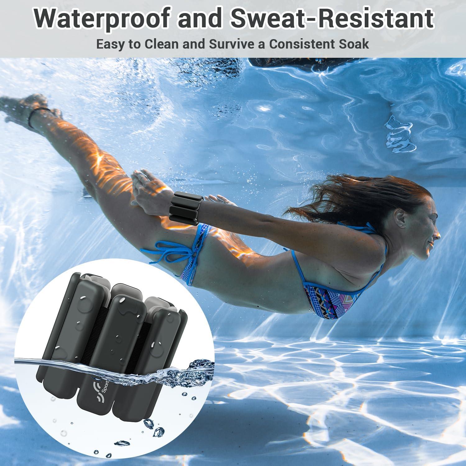 Pesas de Muñeca Ajustables Sportneer 0.91 kg para Fitness