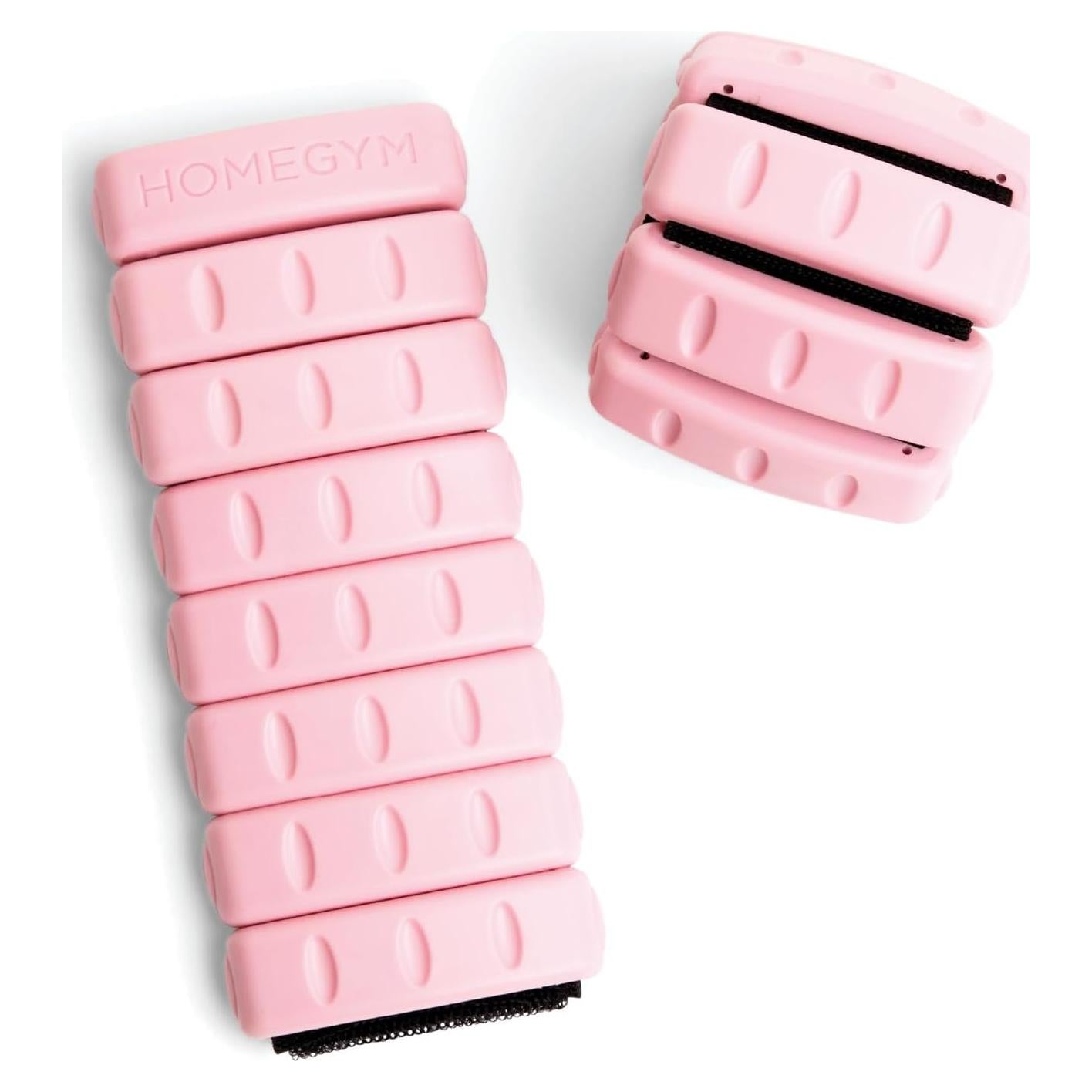 Pesas de Tobillo y Muñeca Rosa GIMNASIO EN CASA 0.45 kg - Juego de 2