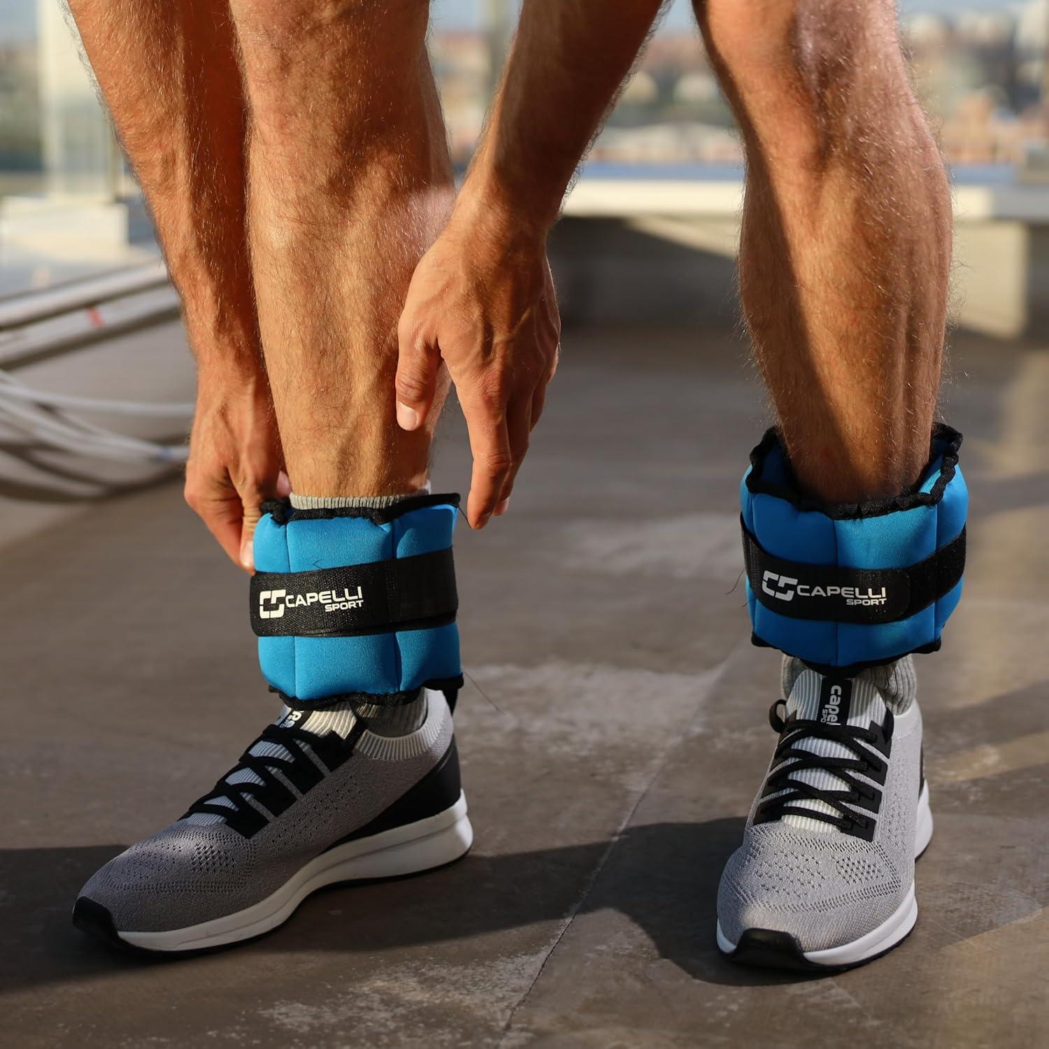 Pesas de Tobillo y Muñeca Capelli Sport 1.81 kg Ajustables