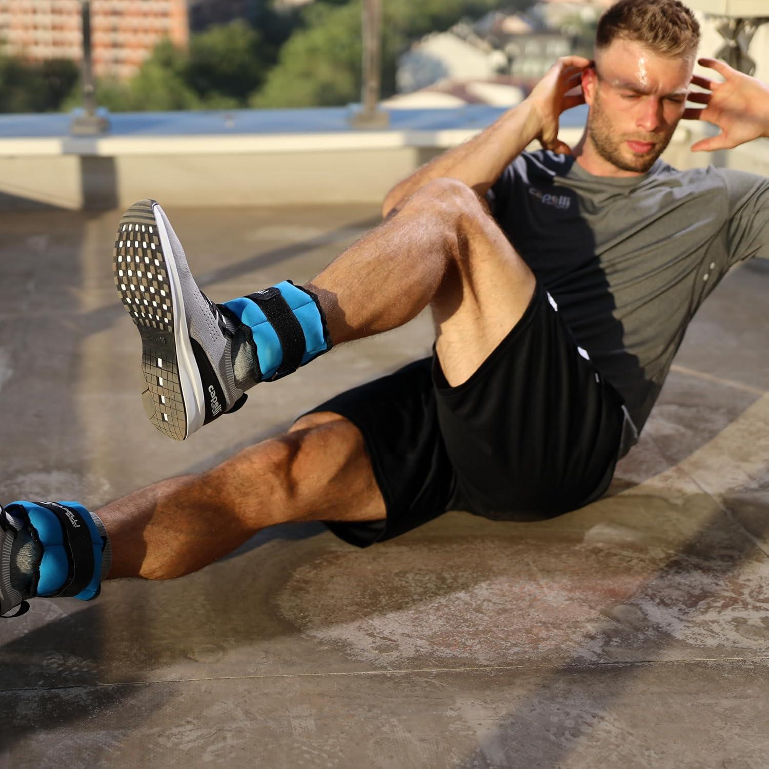 Pesas de Tobillo y Muñeca Capelli Sport 1.81 kg Ajustables