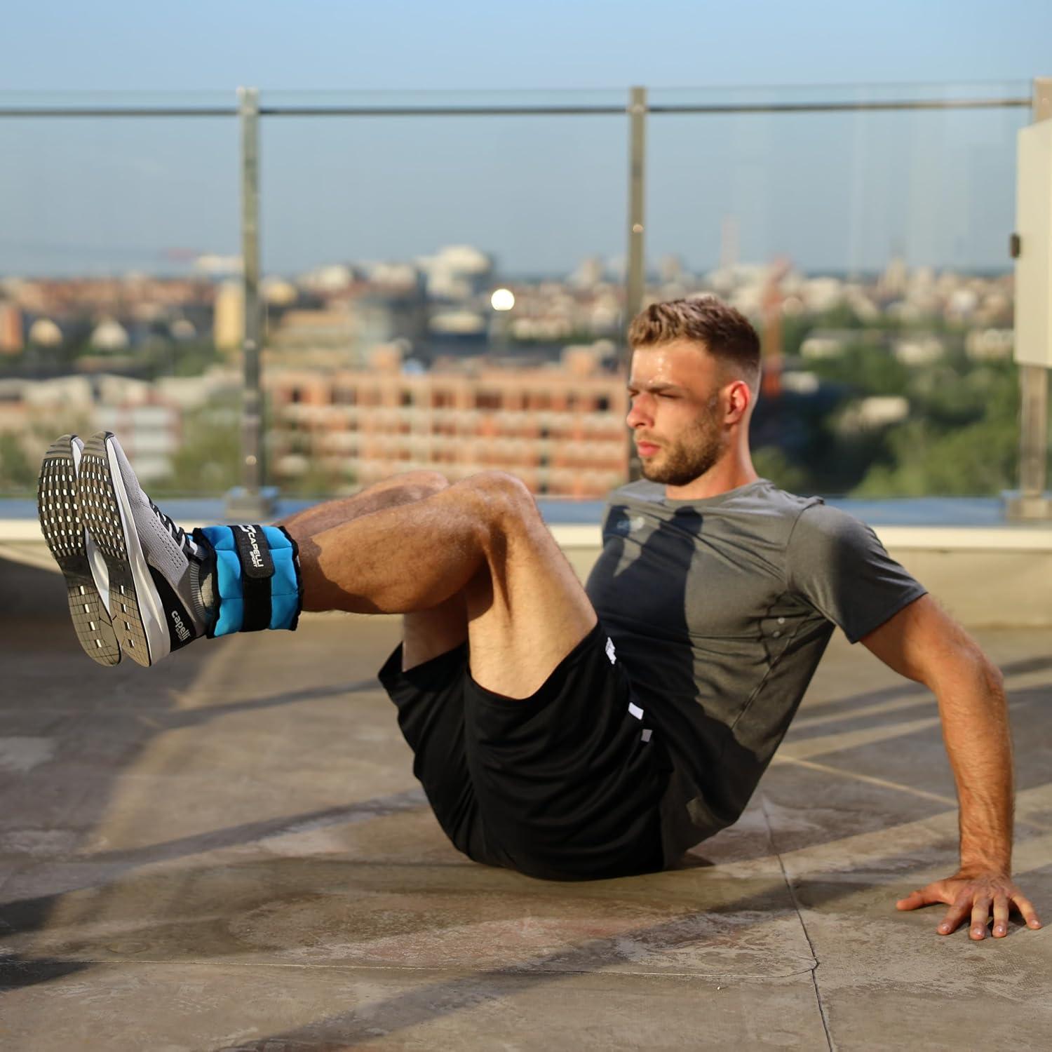 Pesas de Tobillo y Muñeca Capelli Sport 1.81 kg Ajustables