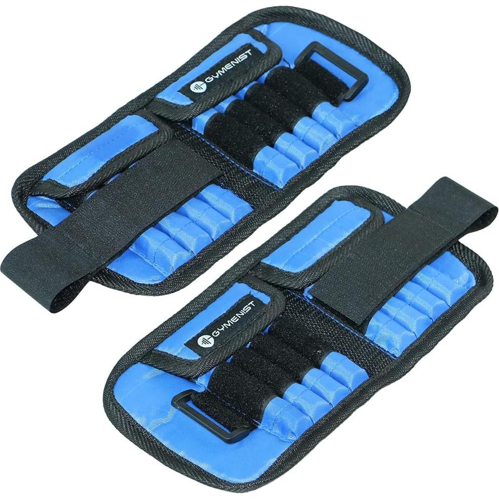 Pesas para Tobillos Ajustables GYMENIST 0.91 KG - 2 Unidades