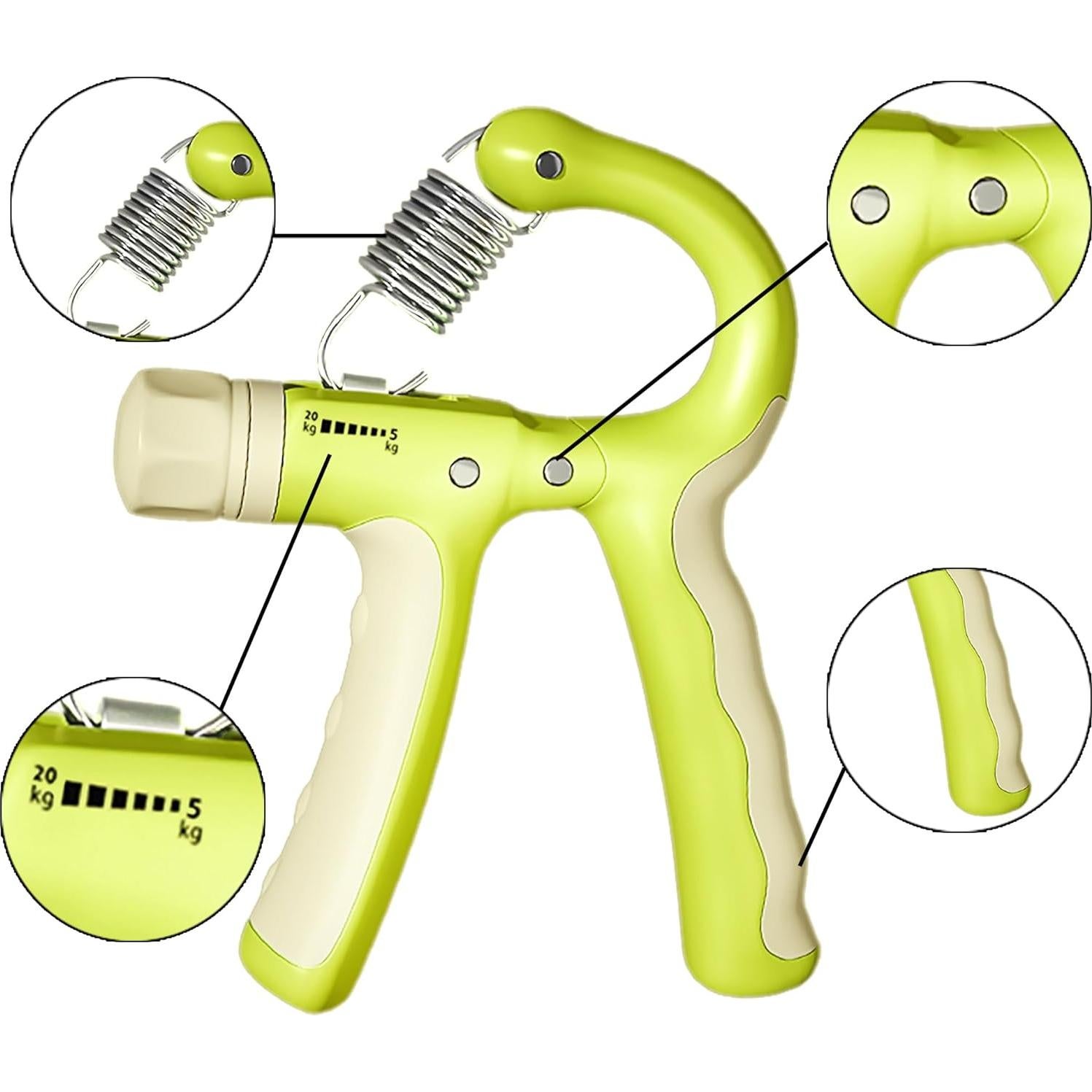 Fortalecedor de Agarre Fantecia para Niños 11-45Lbs (5-20.4Kg)