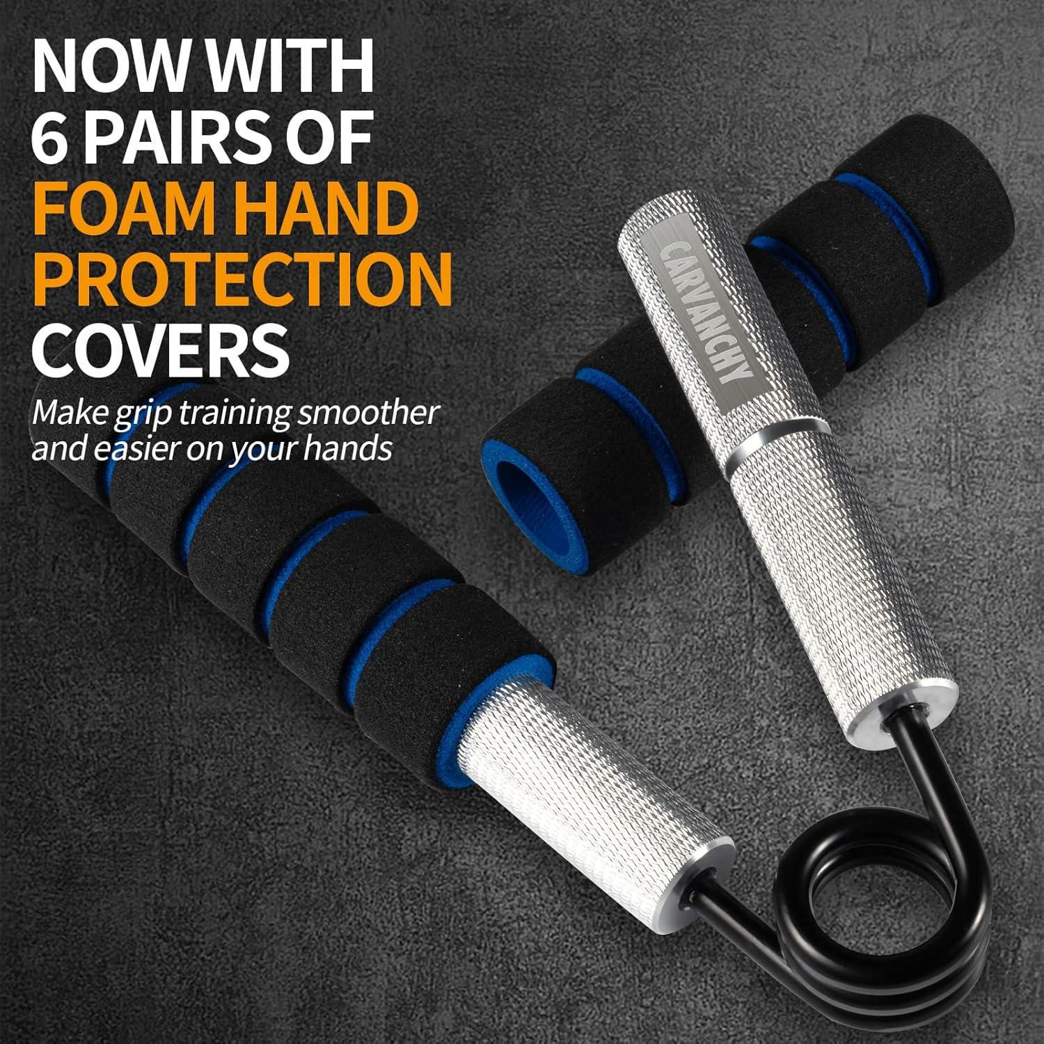 Juego de Entrenadores de Fuerza de Agarre Carvanchy 50-300kg