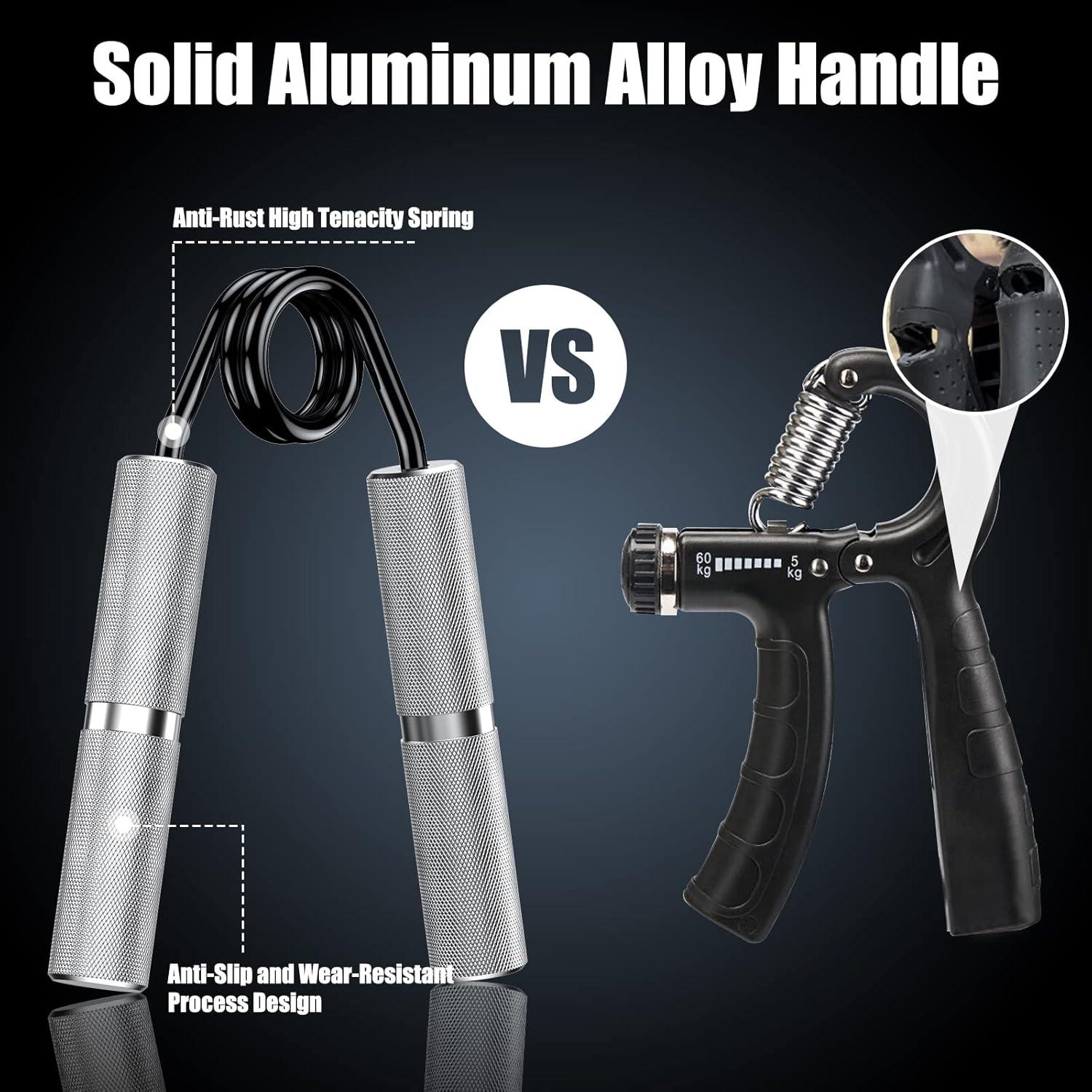 Entrenador de Fuerza de Agarre Oblitor 4 Pack 50-200LB