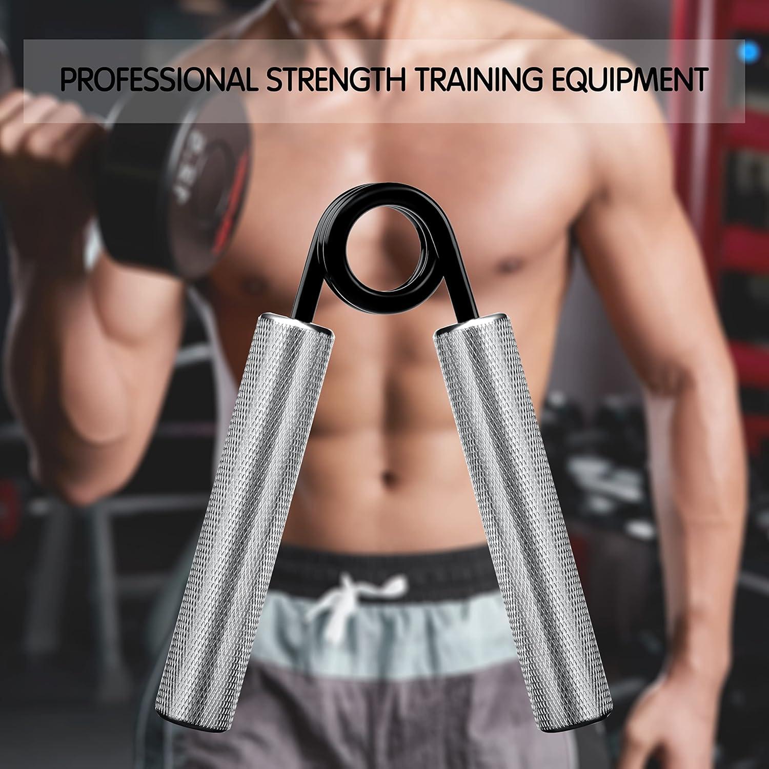 Entrenador de Fuerza de Agarre Xzyppci 6 Paquetes 22-136 kg