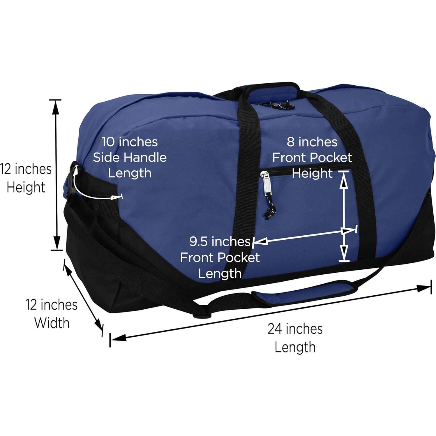 Bolsa de Deporte DALIX 63.5 cm Azul Marino XL