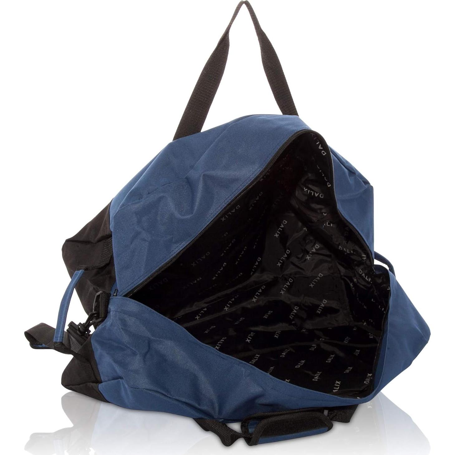 Bolsa de Deporte DALIX 63.5 cm Azul Marino XL