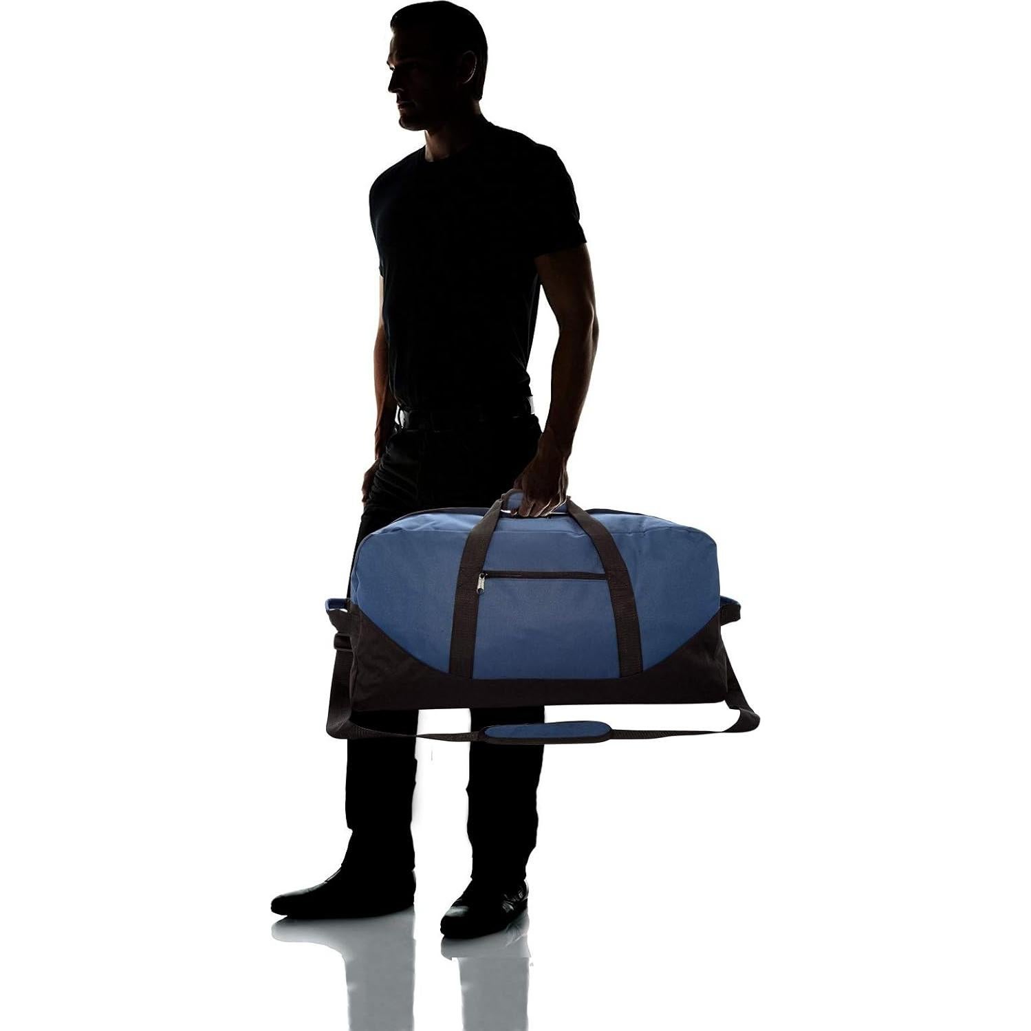 Bolsa de Deporte DALIX 63.5 cm Azul Marino XL