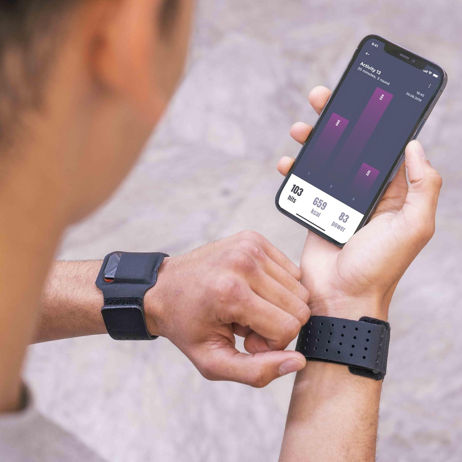 Sensor de Golpes Bluetooth PunchLab para Boxeo - Rastrear Progreso