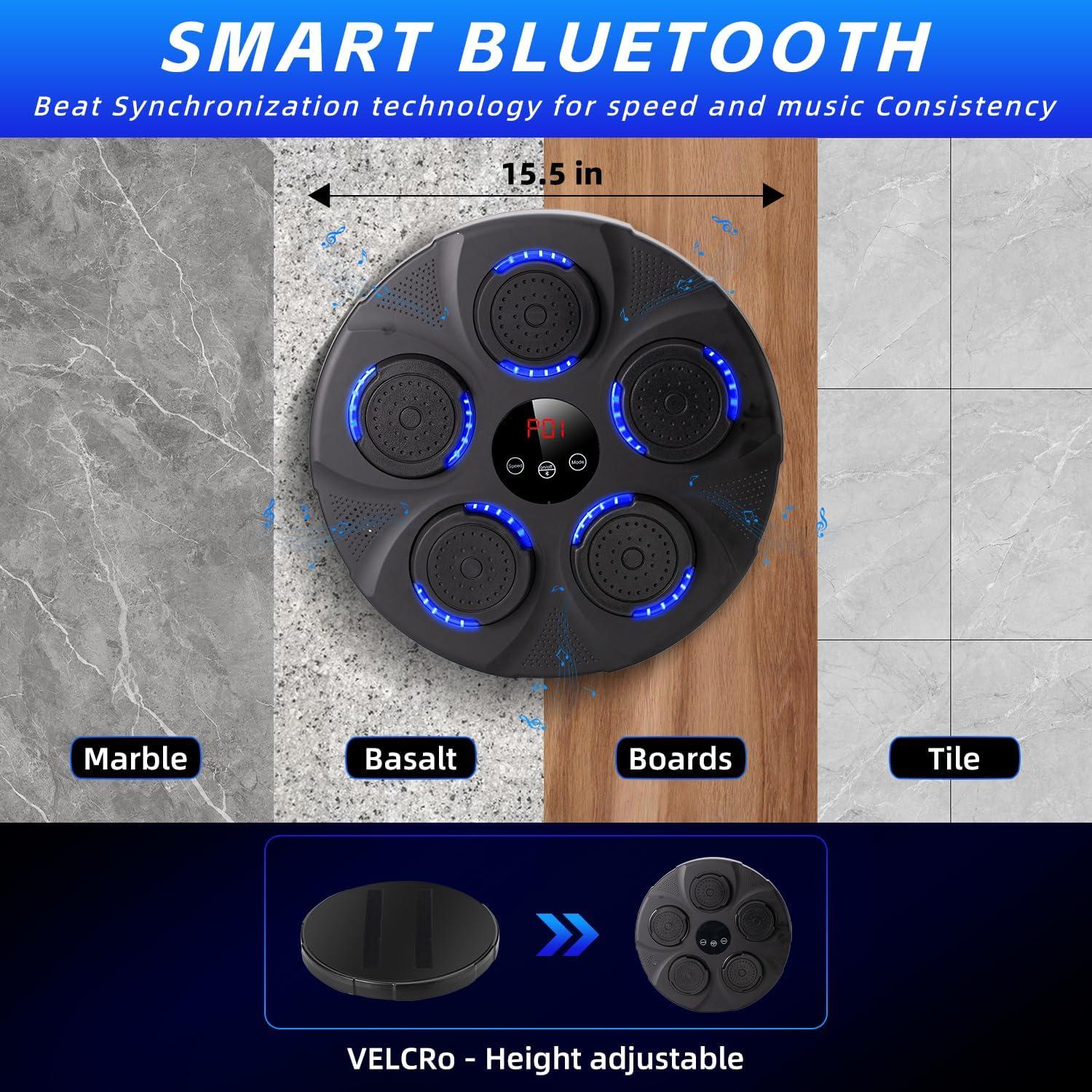 Máquina de Boxeo Musical QCBF Estilo-A con Guantes