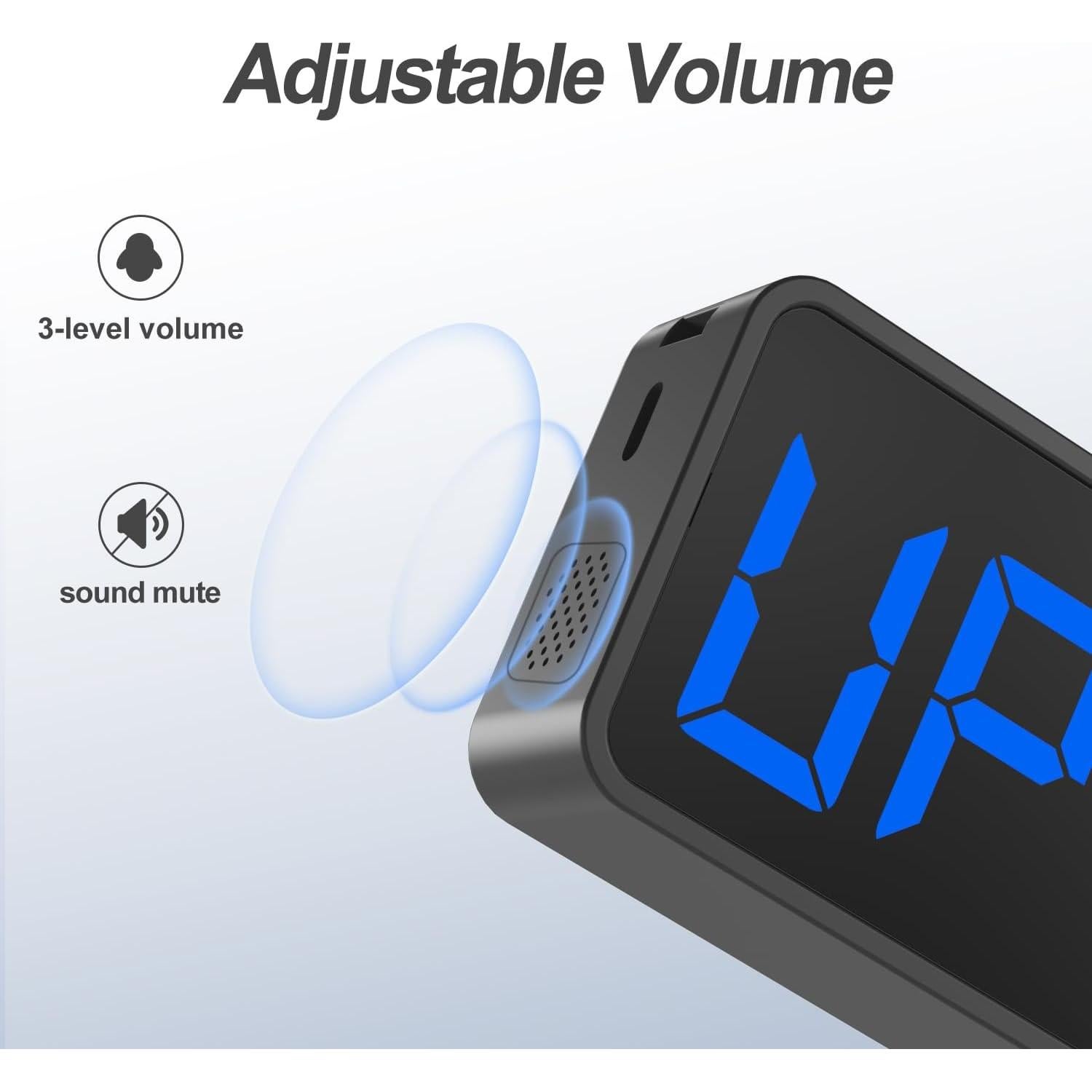 Temporizador Digital de Gimnasio ANJANK CT009-2 Portátil