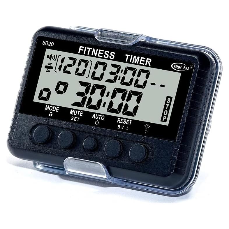 Temporizador de Intervalos Digi 1st T-5020 Negro Multifuncional