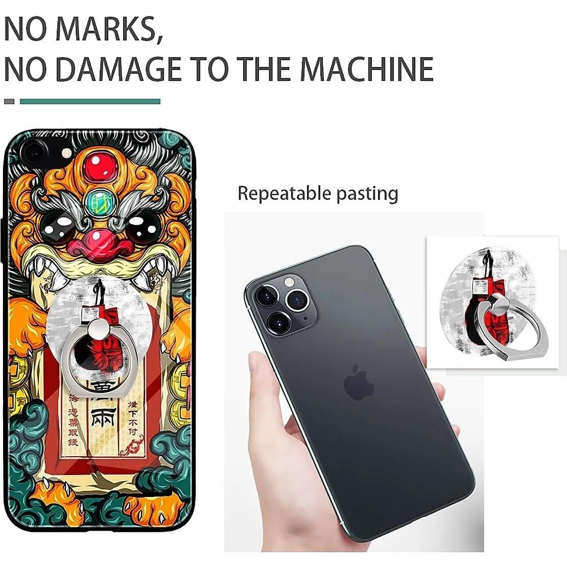 Soporte para Teléfono CARLOCA Guantes de Boxeo Rojos 360°