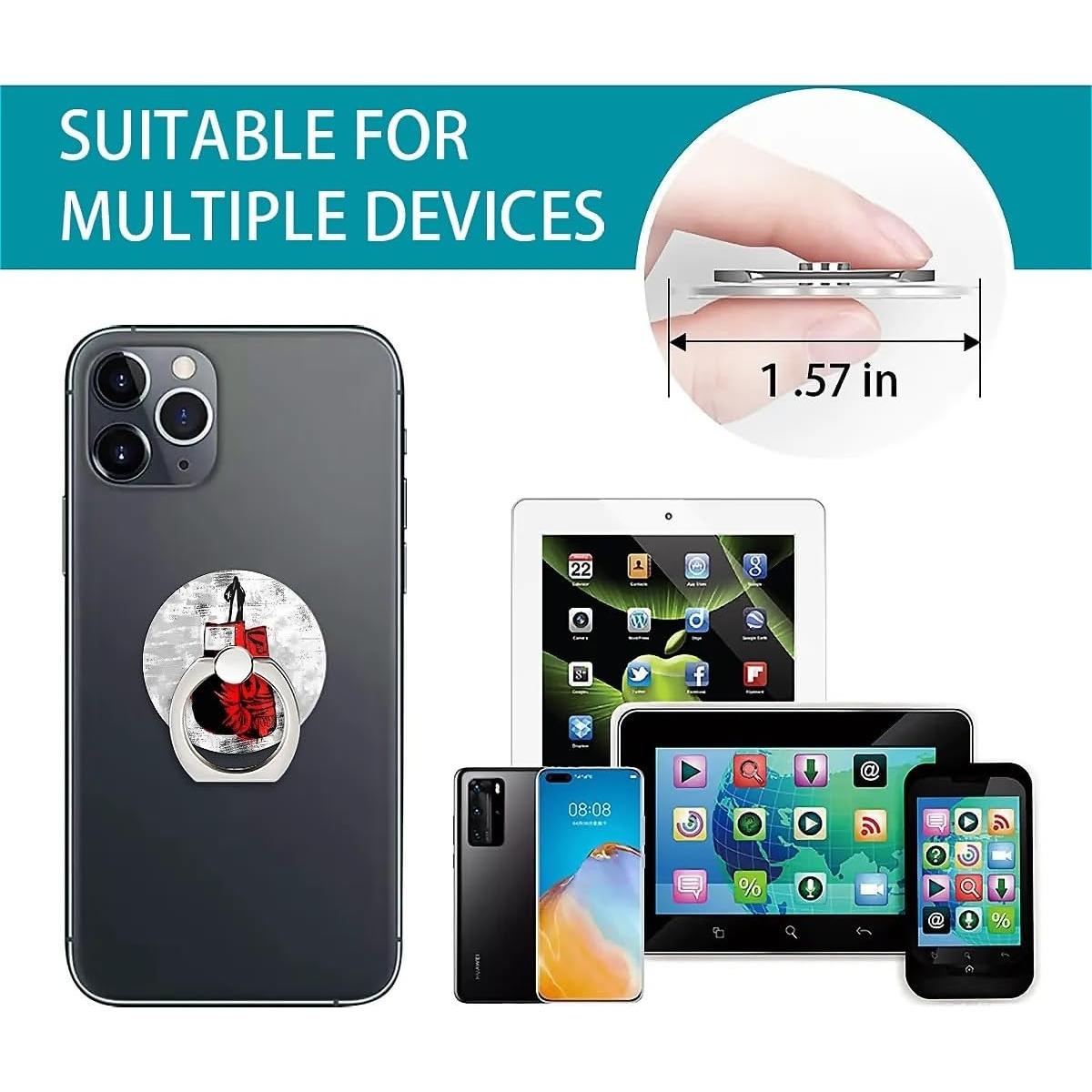 Soporte para Teléfono CARLOCA Guantes de Boxeo Rojos 360°