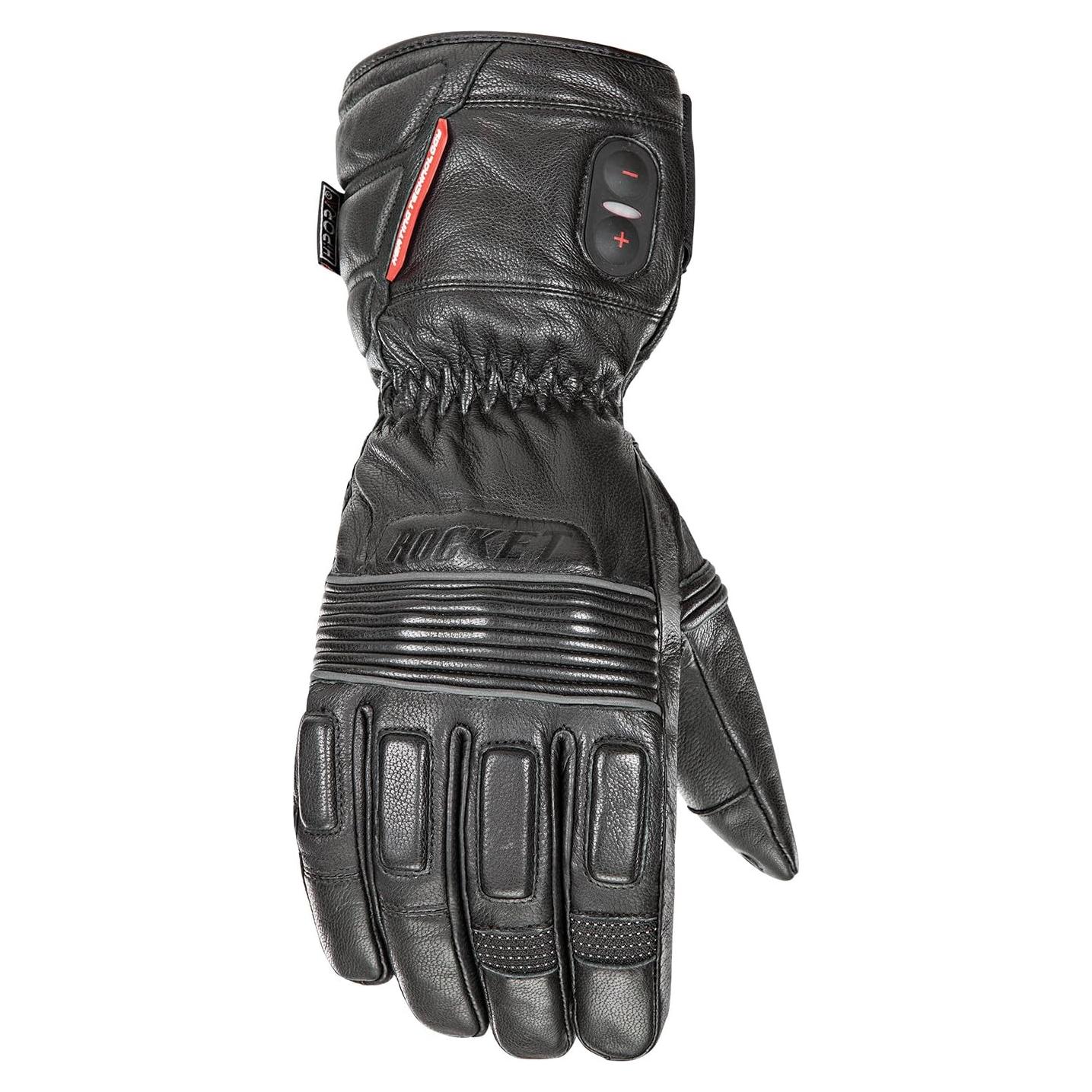 Guantes Térmicos de Cuero Joe Rocket para Hombre - Negro - 3 Etapas