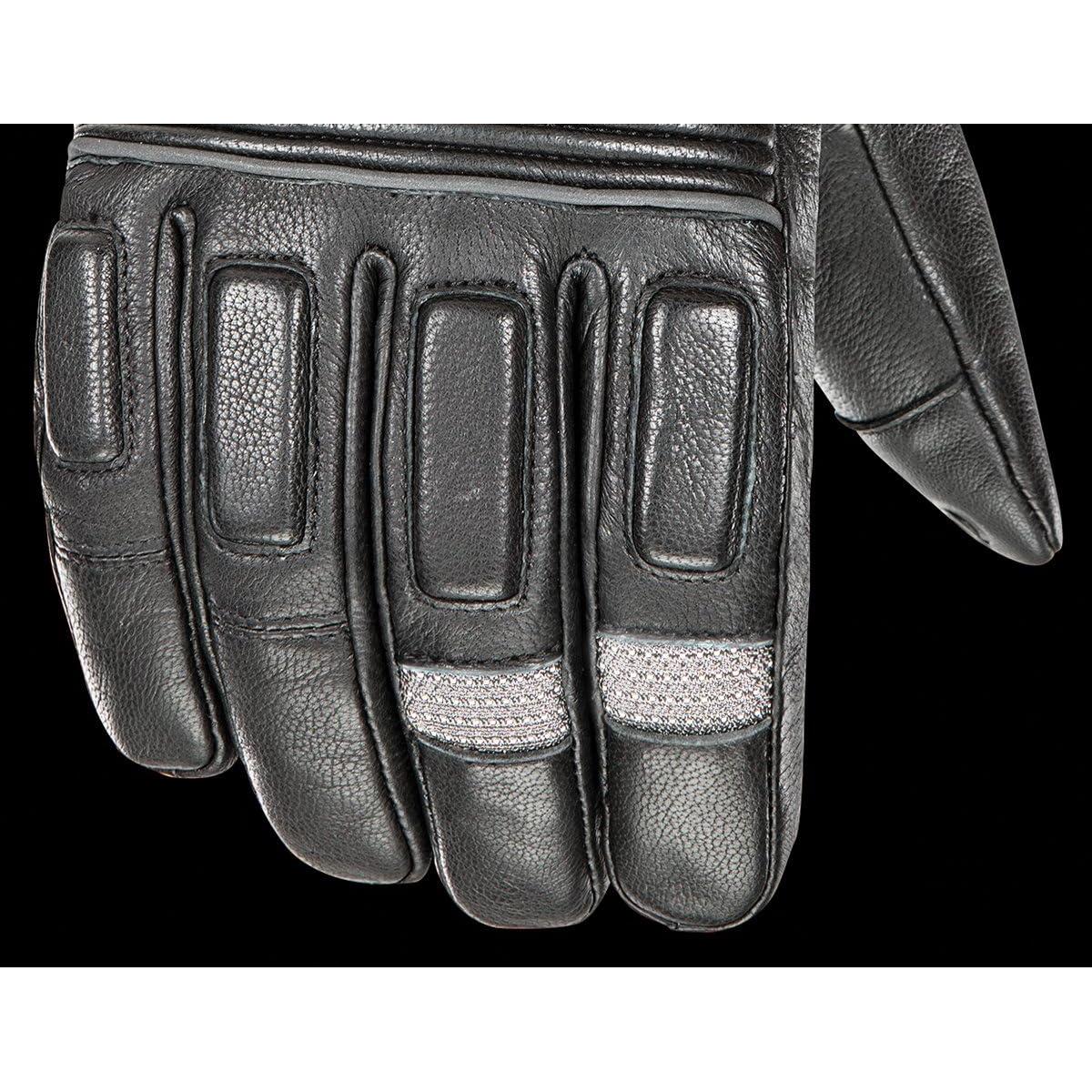 Guantes Térmicos de Cuero Joe Rocket para Hombre - Negro - 3 Etapas