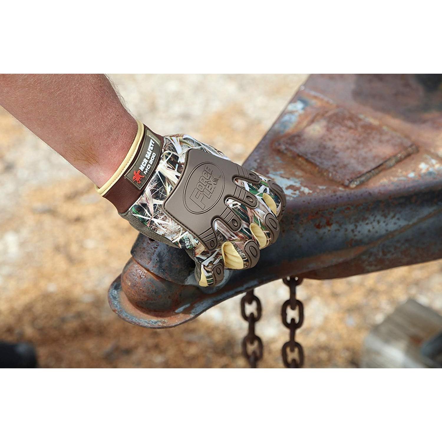 Guantes Multi-Tarea MCR Safety MO200L Camo Grande