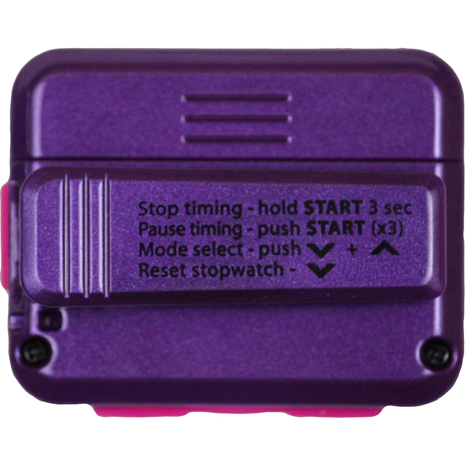 Temporizador de Intervalos Gymboss Violeta/Rosa - HIIT y Cronómetro