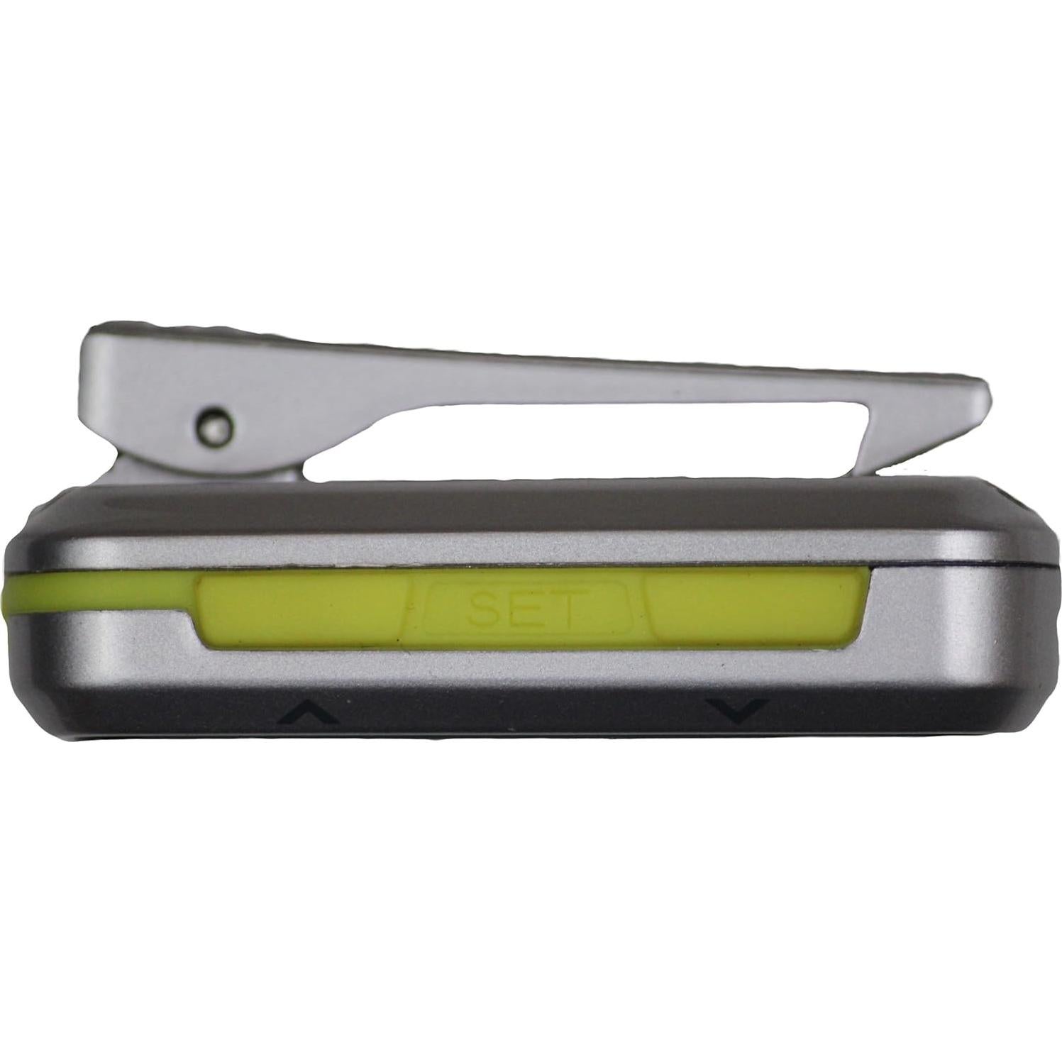 Temporizador de Intervalos Gymboss - Plata/Amarillo Metalizado