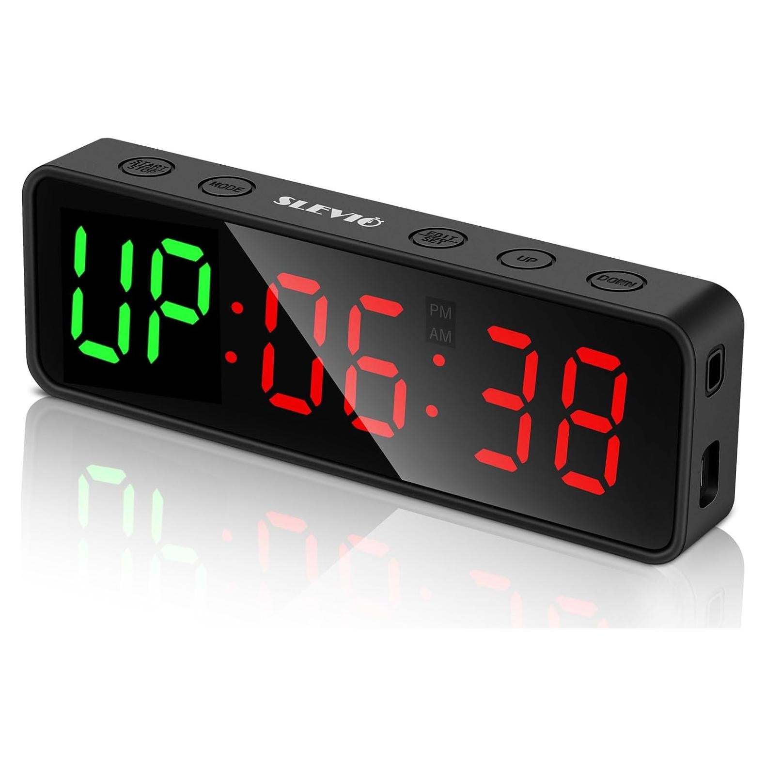 Temporizador de Gimnasio SLEVIO SS-FT31 Pantalla LED 5.8cm