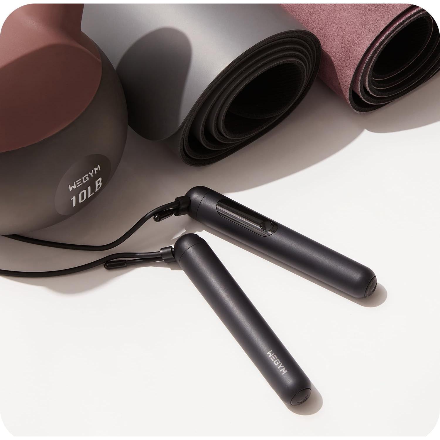 Cuerda de Salto Inteligente WeGym Ajustable con Pantalla LED