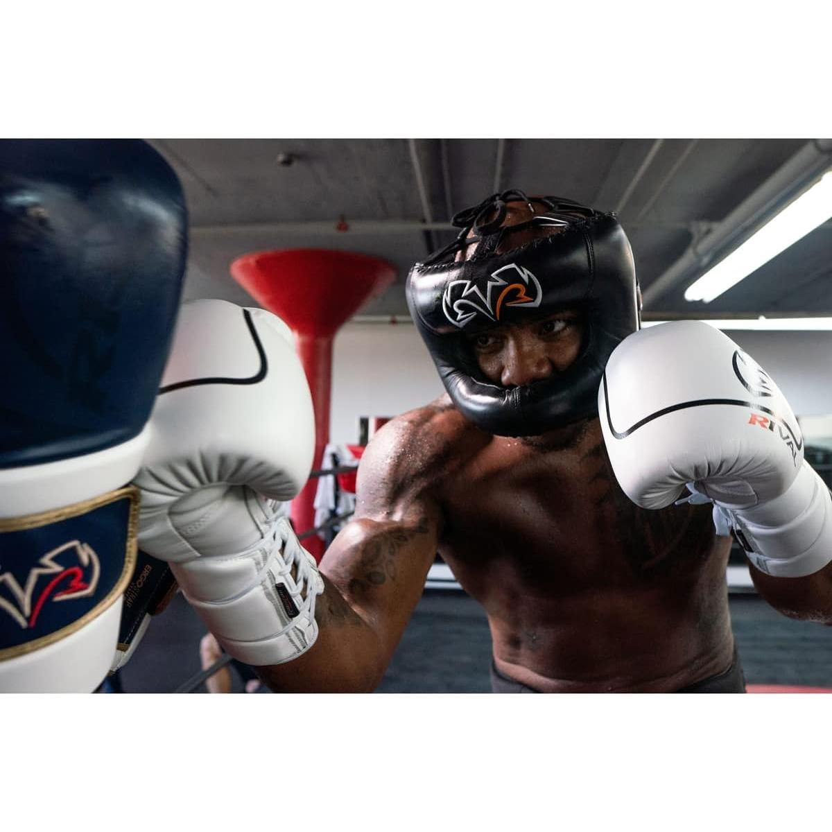 Cabezal de Sparring RIVAL Guerrero RHGFS3 - Cuero Premium, Ajuste Perfecto