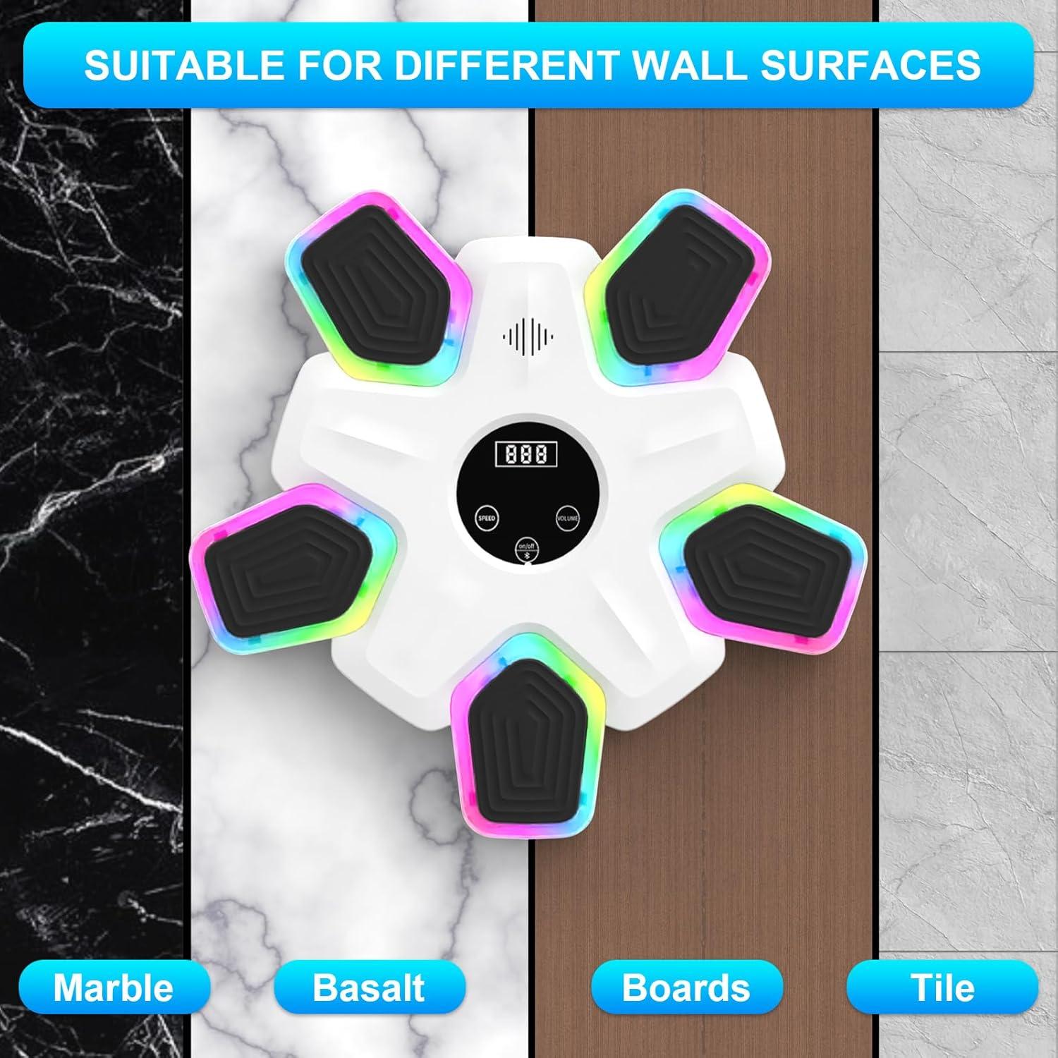 Máquina de Boxeo Musical UTFFEDY con Guantes y Bluetooth 2025