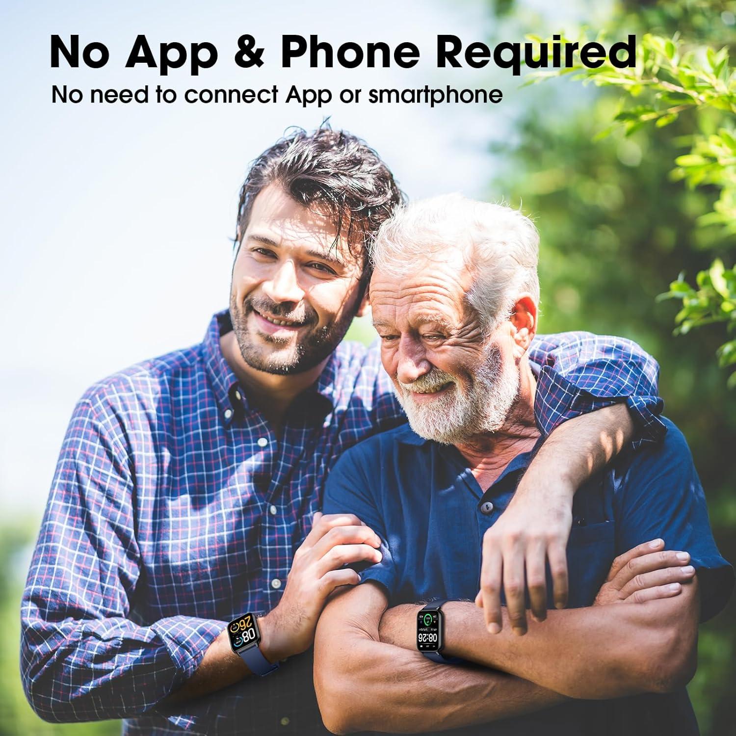 Reloj Inteligente Kummel Azul con Llamadas Bluetooth y Podómetro