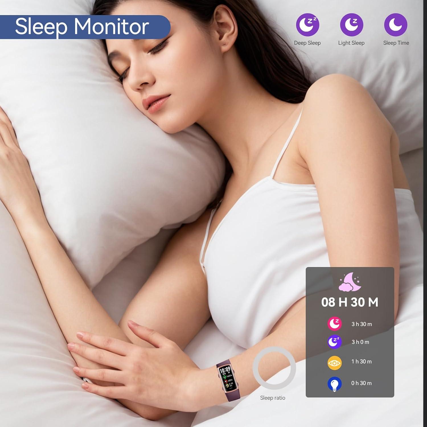 Rastreador de Fitness Excelpeakia, 25 Modos, Monitor de Salud