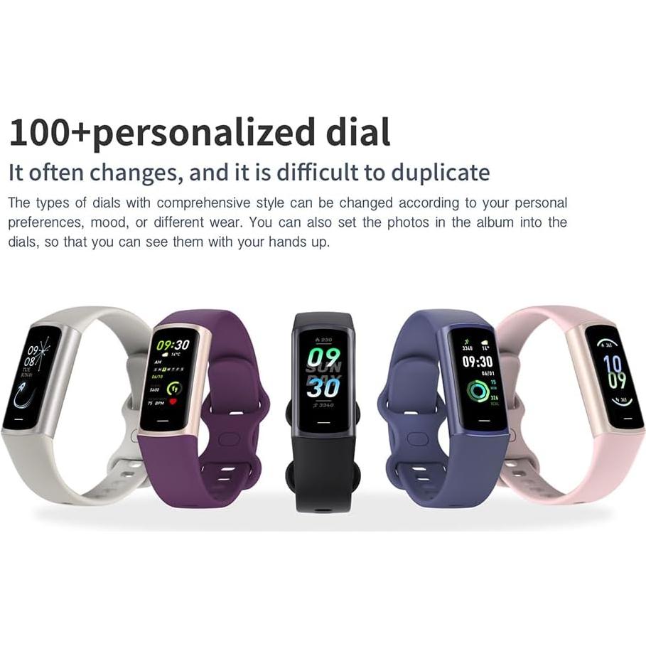 Rastreador de Fitness Excelpeakia, 25 Modos, Monitor de Salud