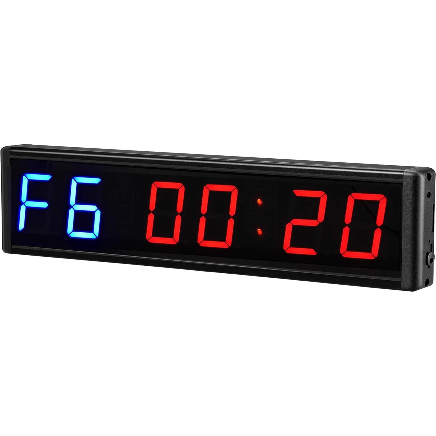 Temporizador Digital LED de Gimnasio Ledbrigym 3" Azul Rojo